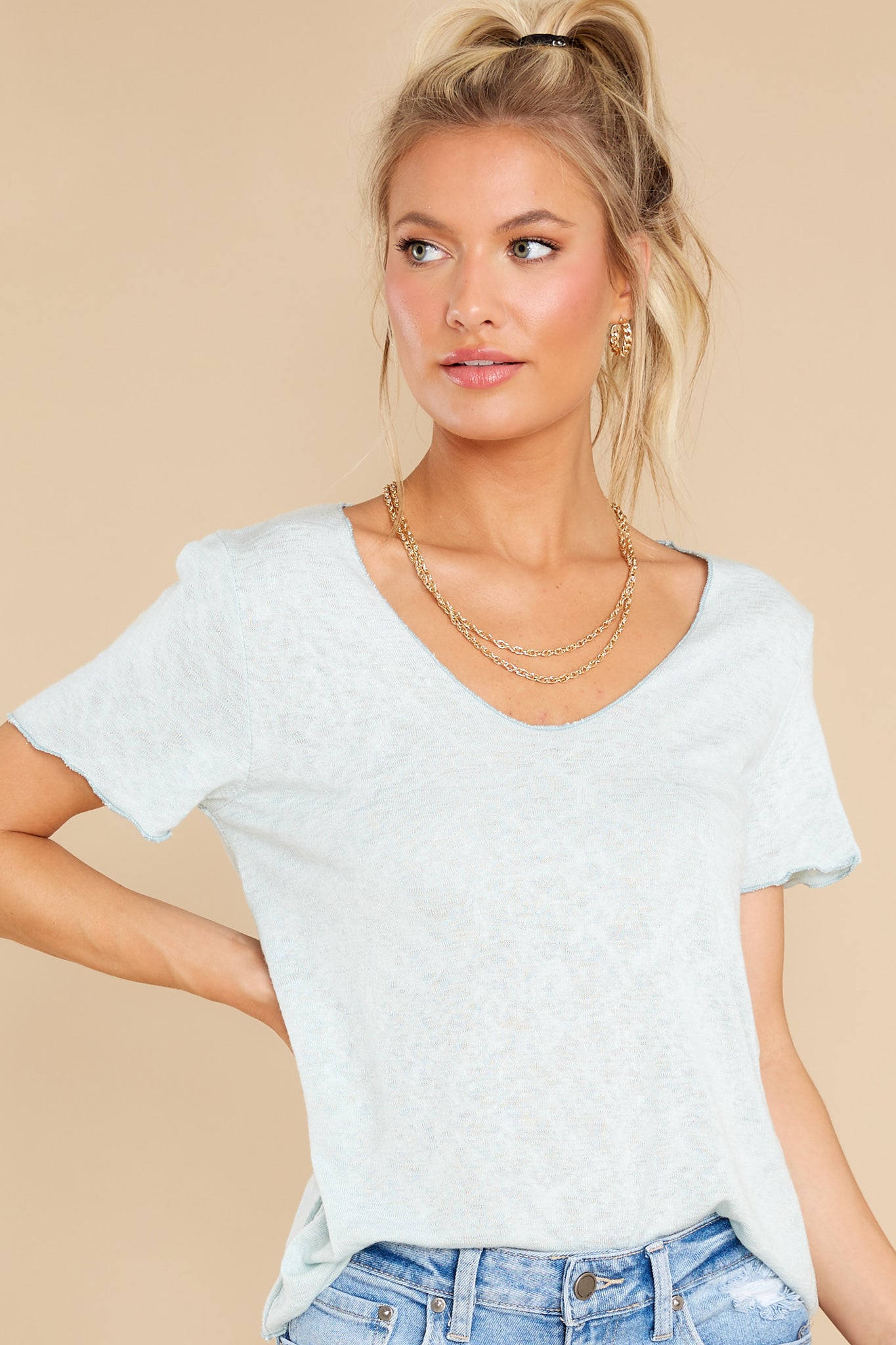 It's All About Simplicity Mint Top
