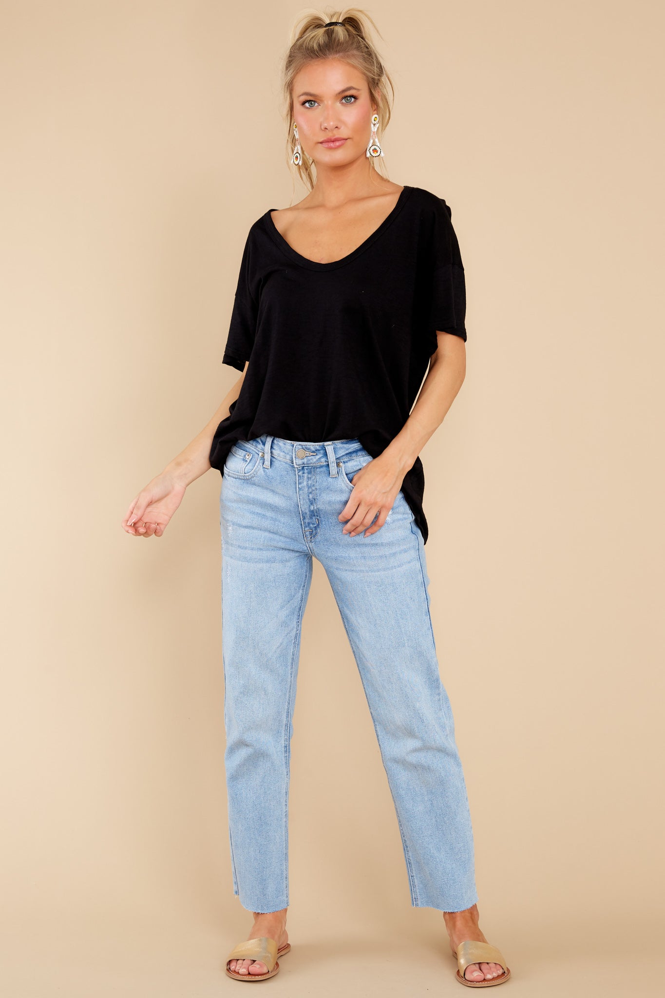 No Time To Lose Black Top