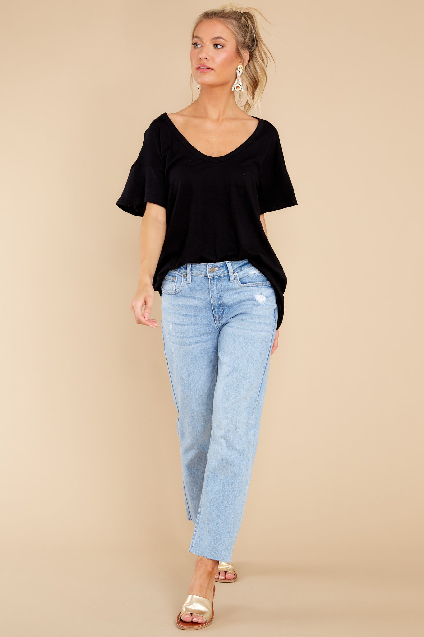 No Time To Lose Black Top