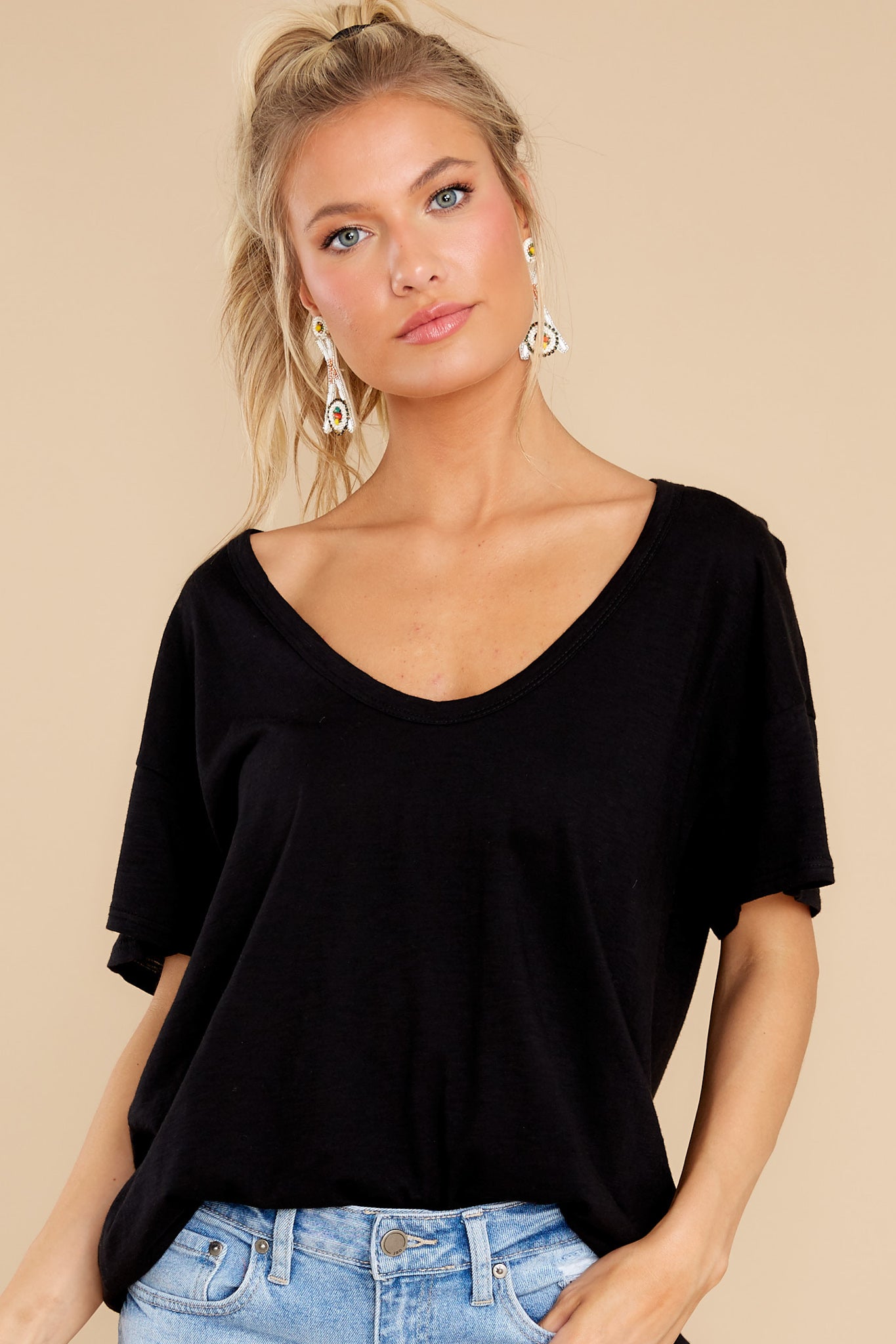 No Time To Lose Black Top