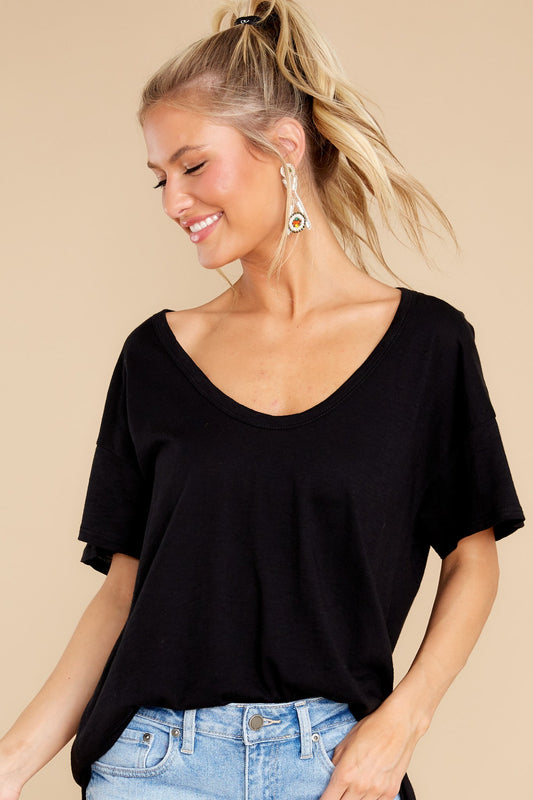 No Time To Lose Black Top