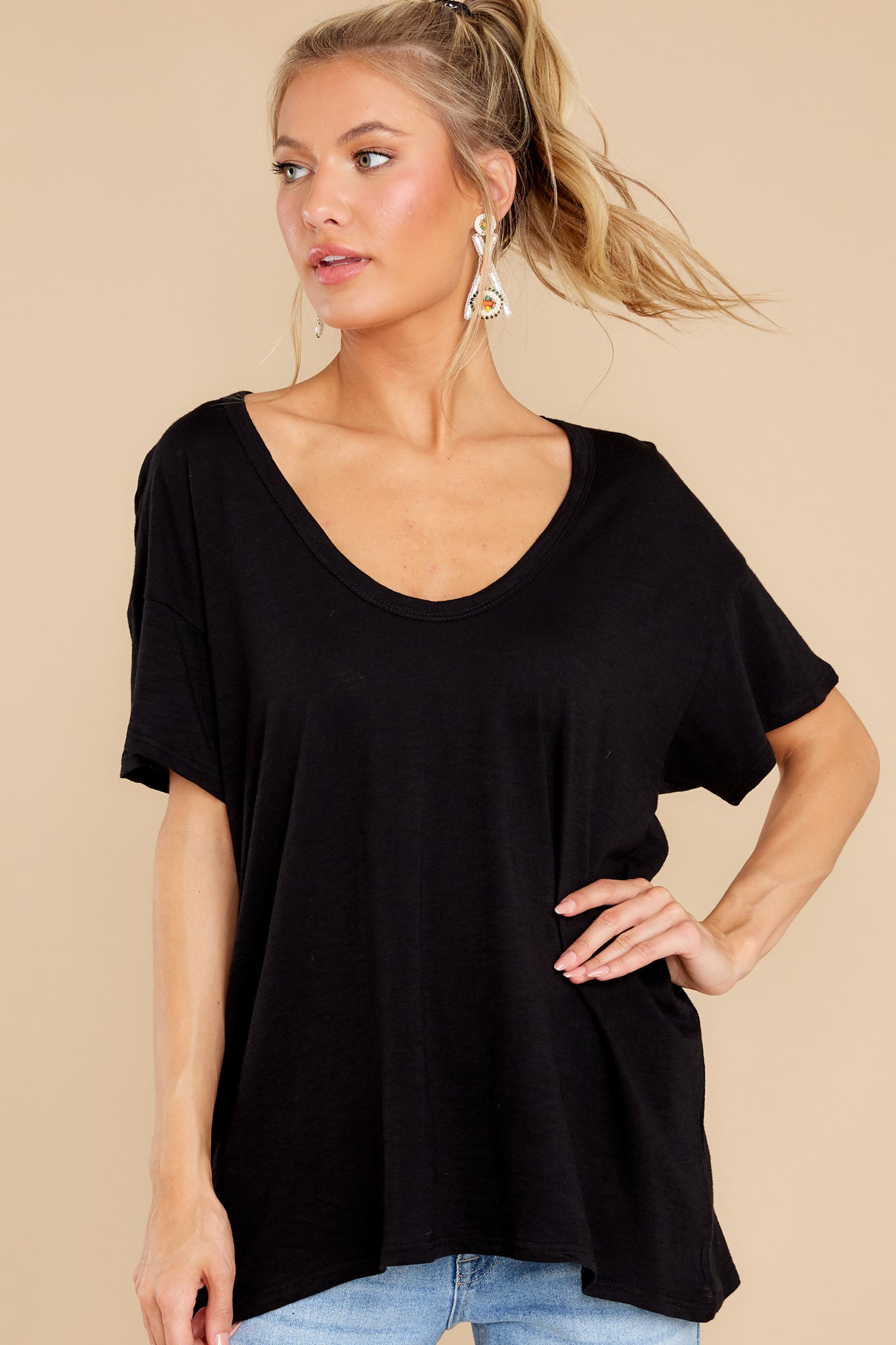 No Time To Lose Black Top