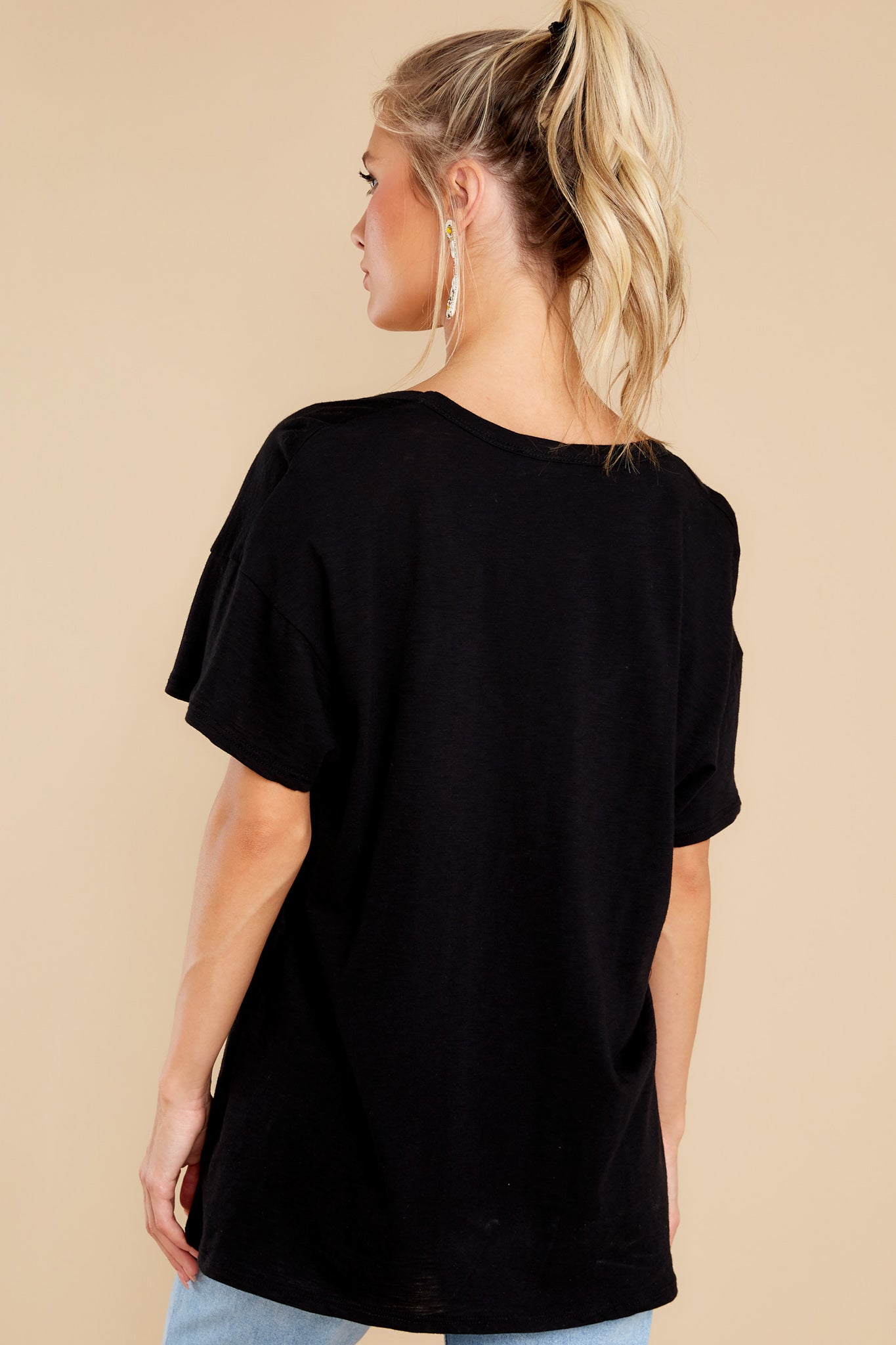 No Time To Lose Black Top