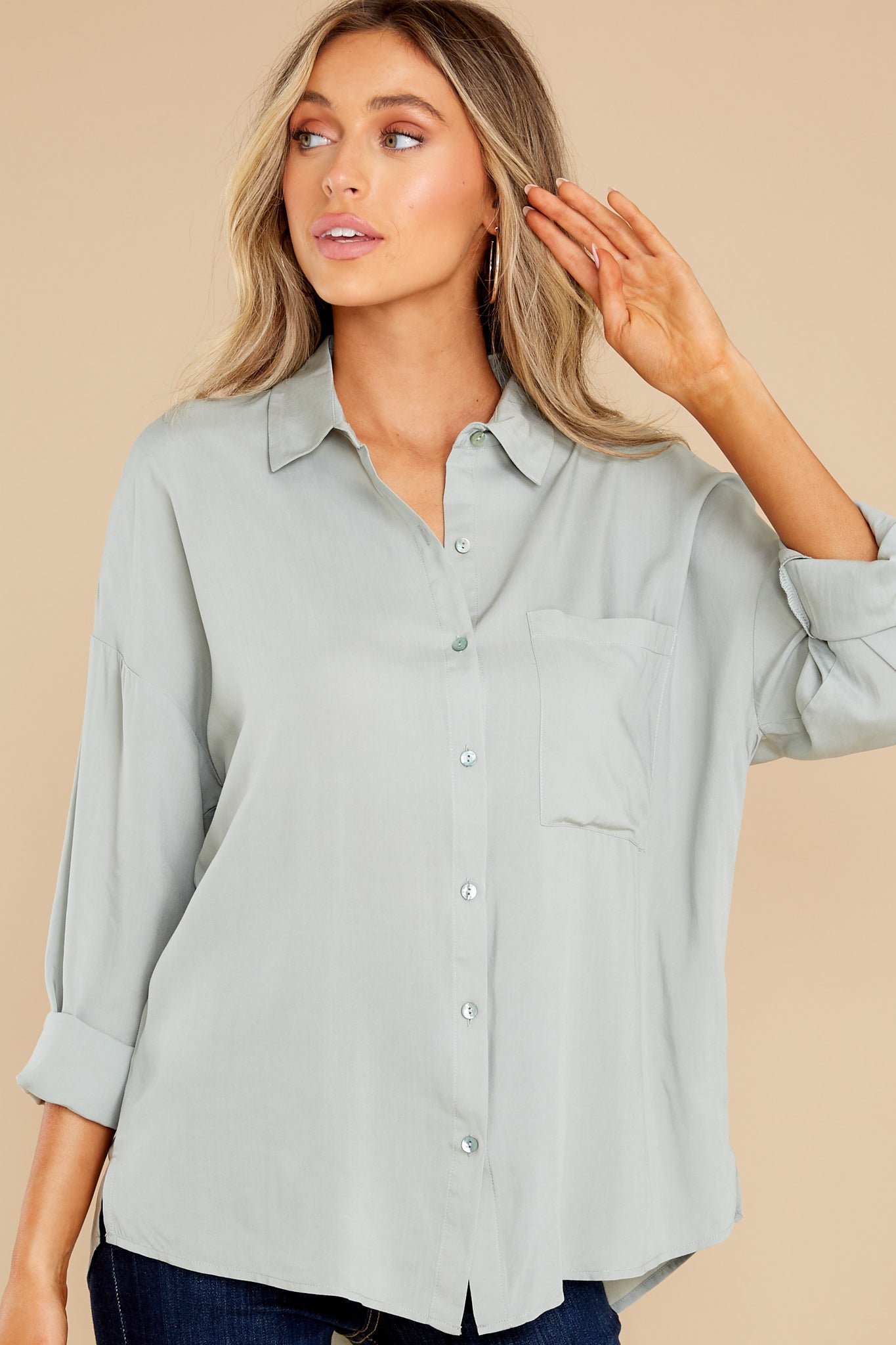 Always Improving Sage Top