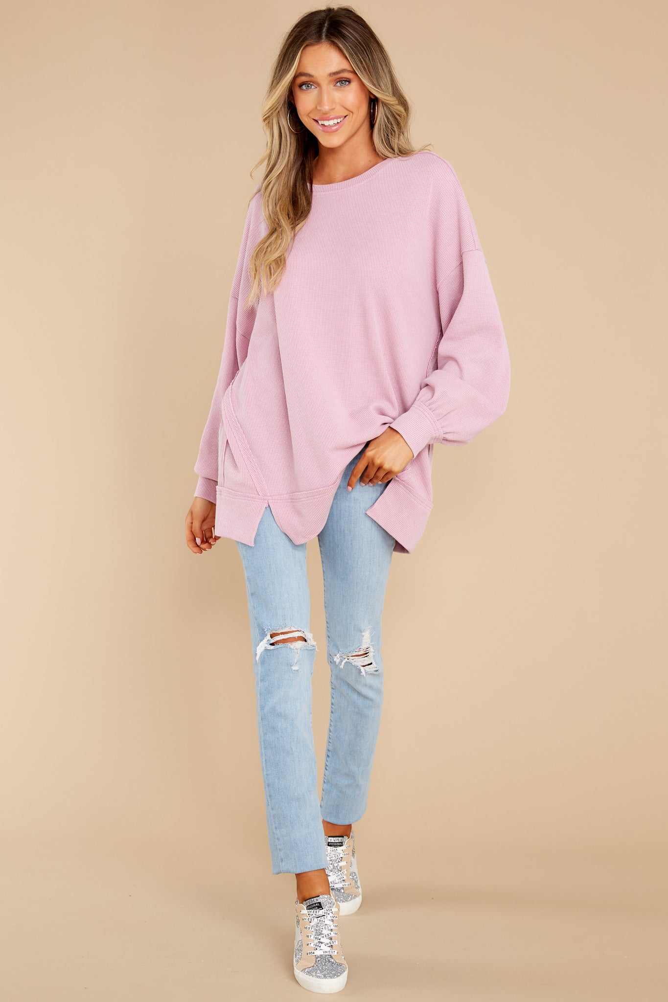 Peaceful Daydreams Pink Top