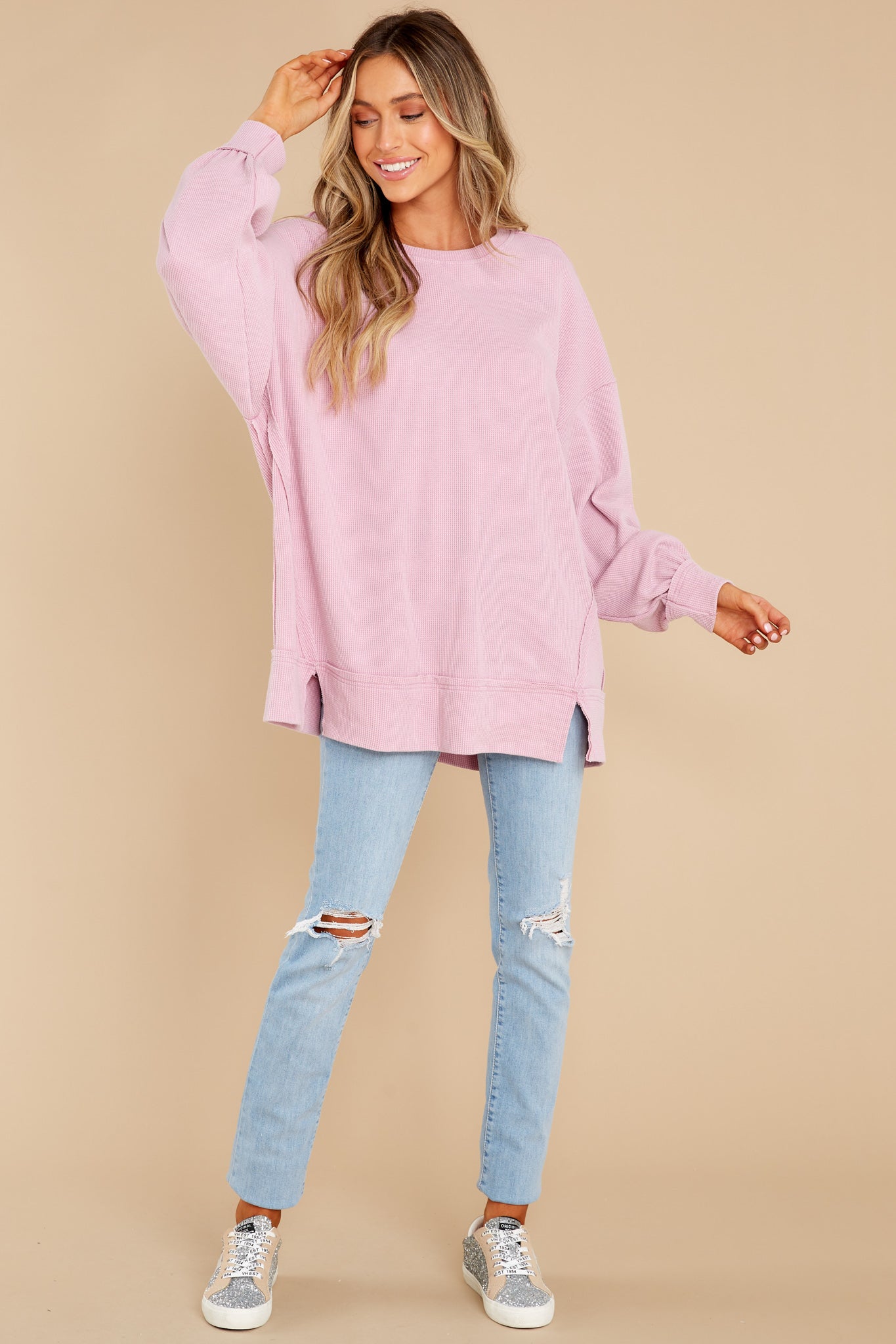 Peaceful Daydreams Pink Top