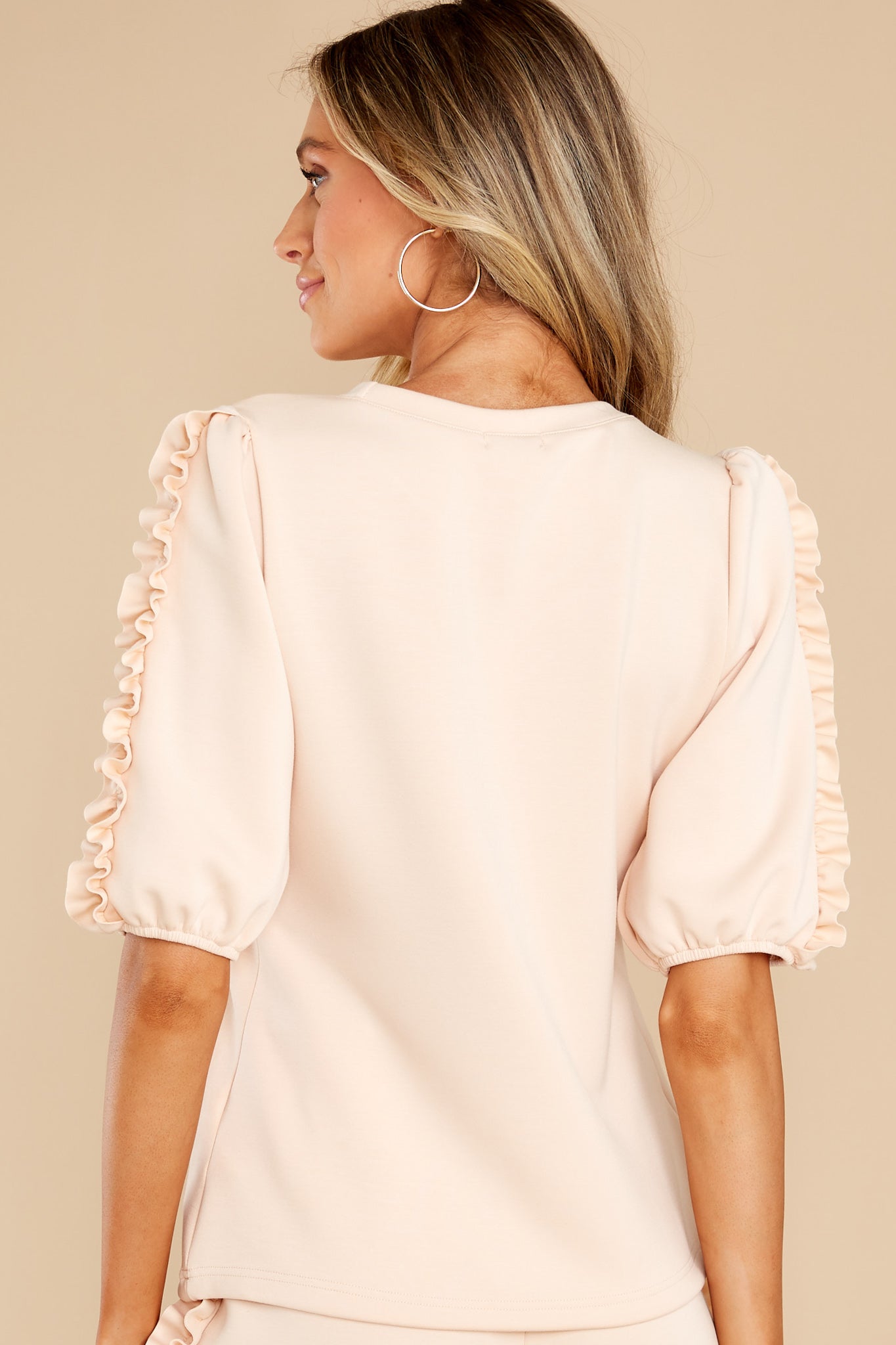 Keeping My Promise Beige Top