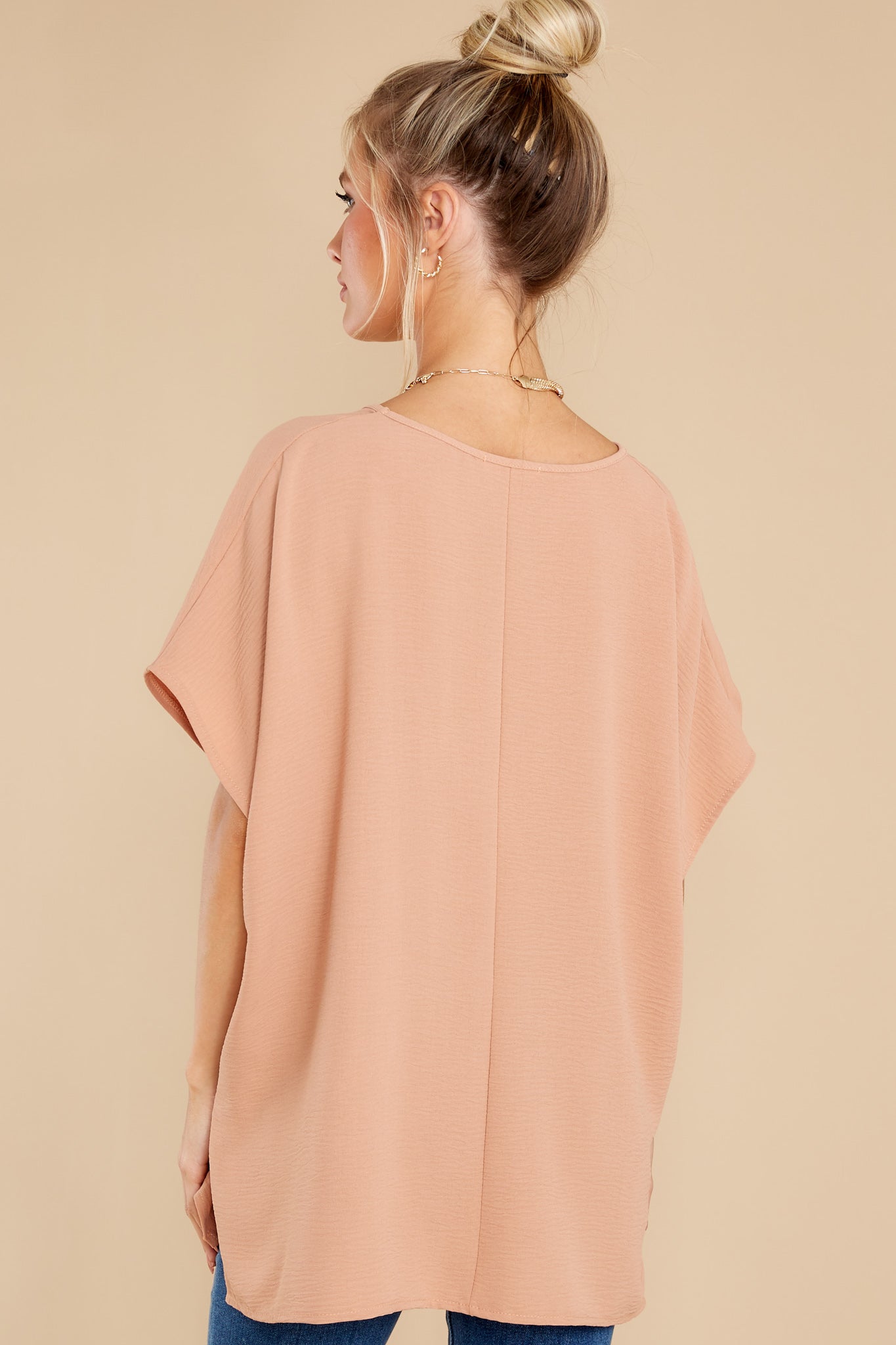 No Frills Apricot Top