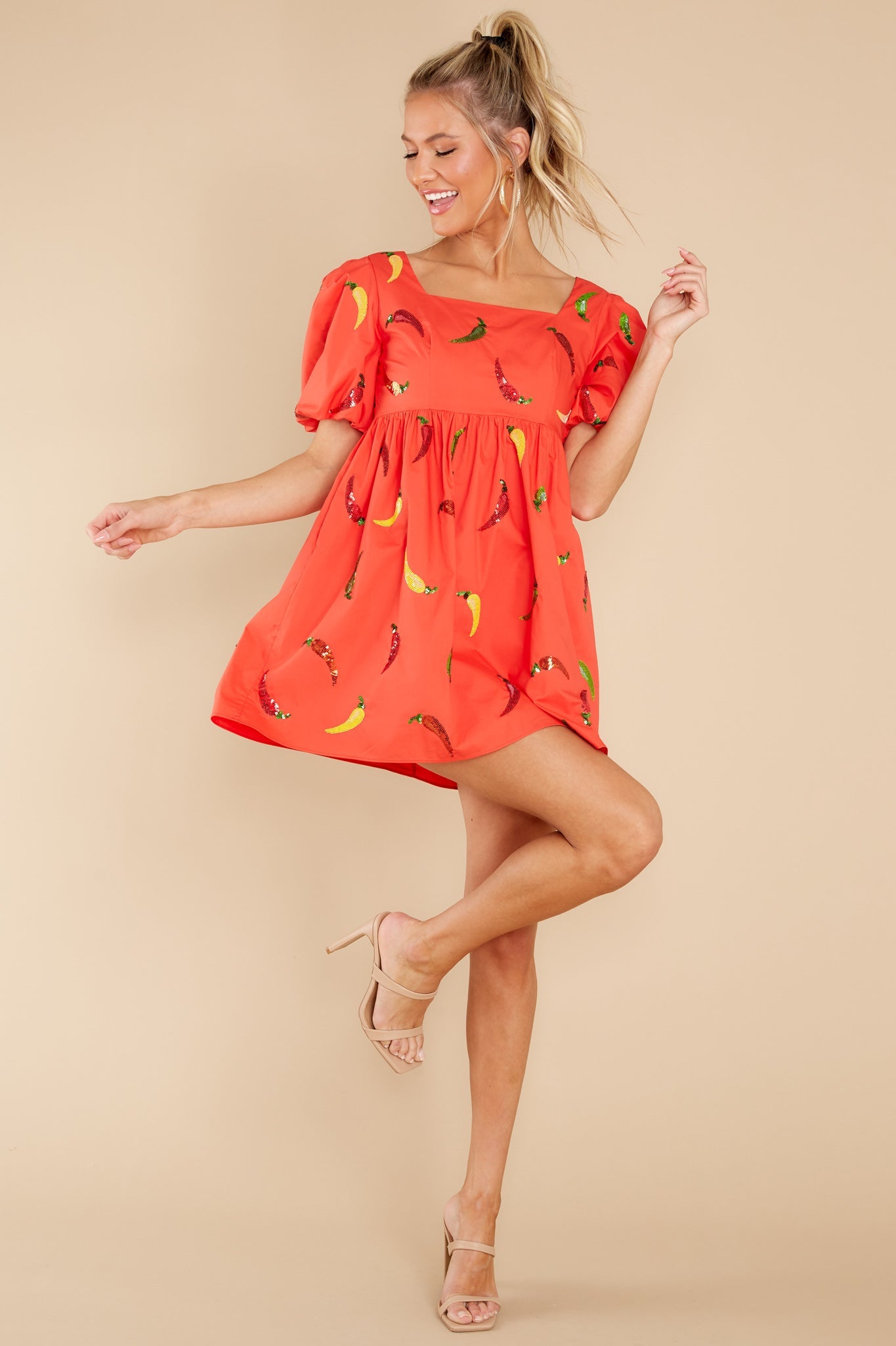 Chili Queen Red Dress