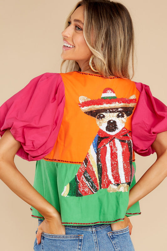 Cinco Dog Multi Top