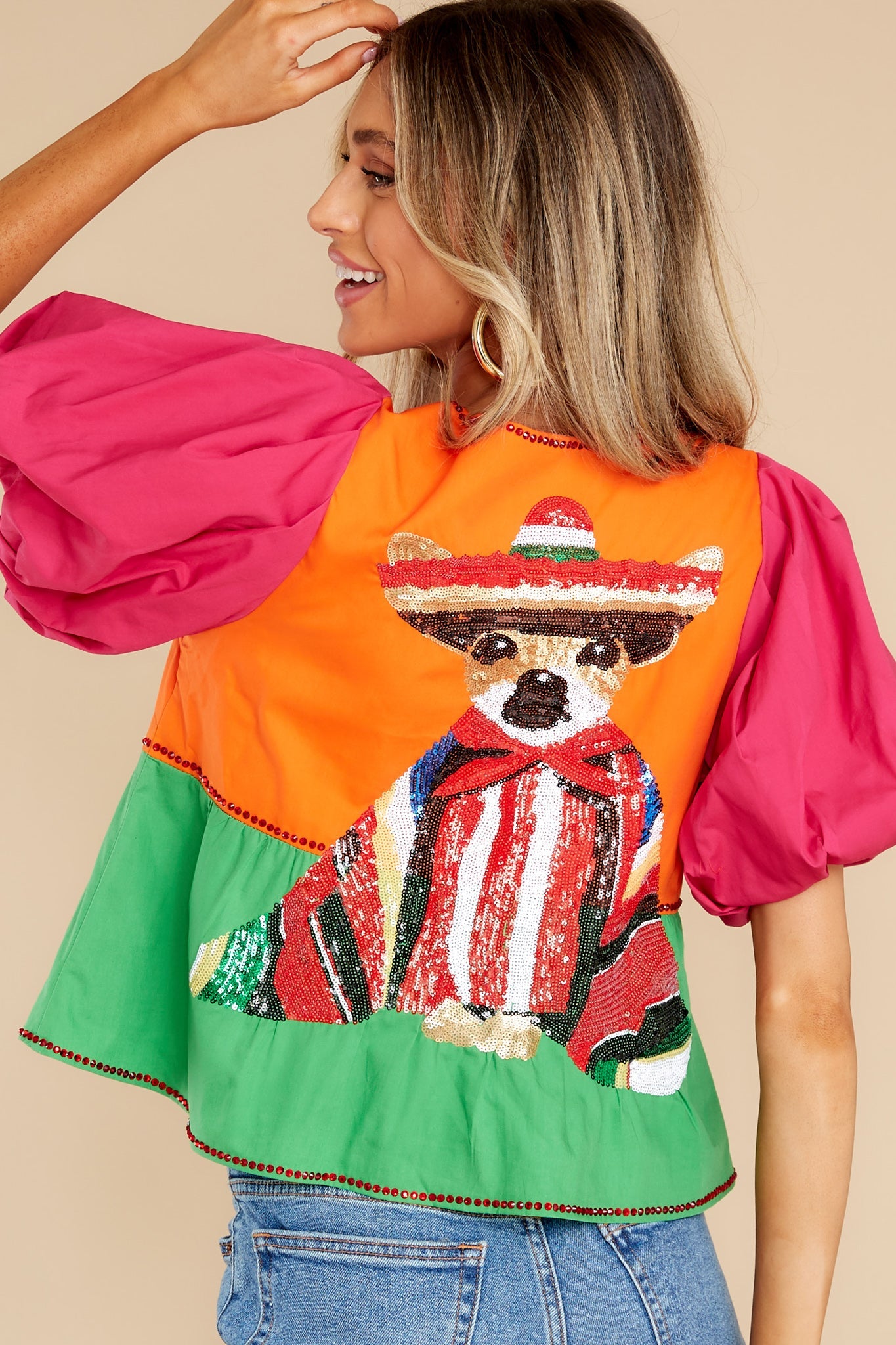 Cinco Dog Multi Top