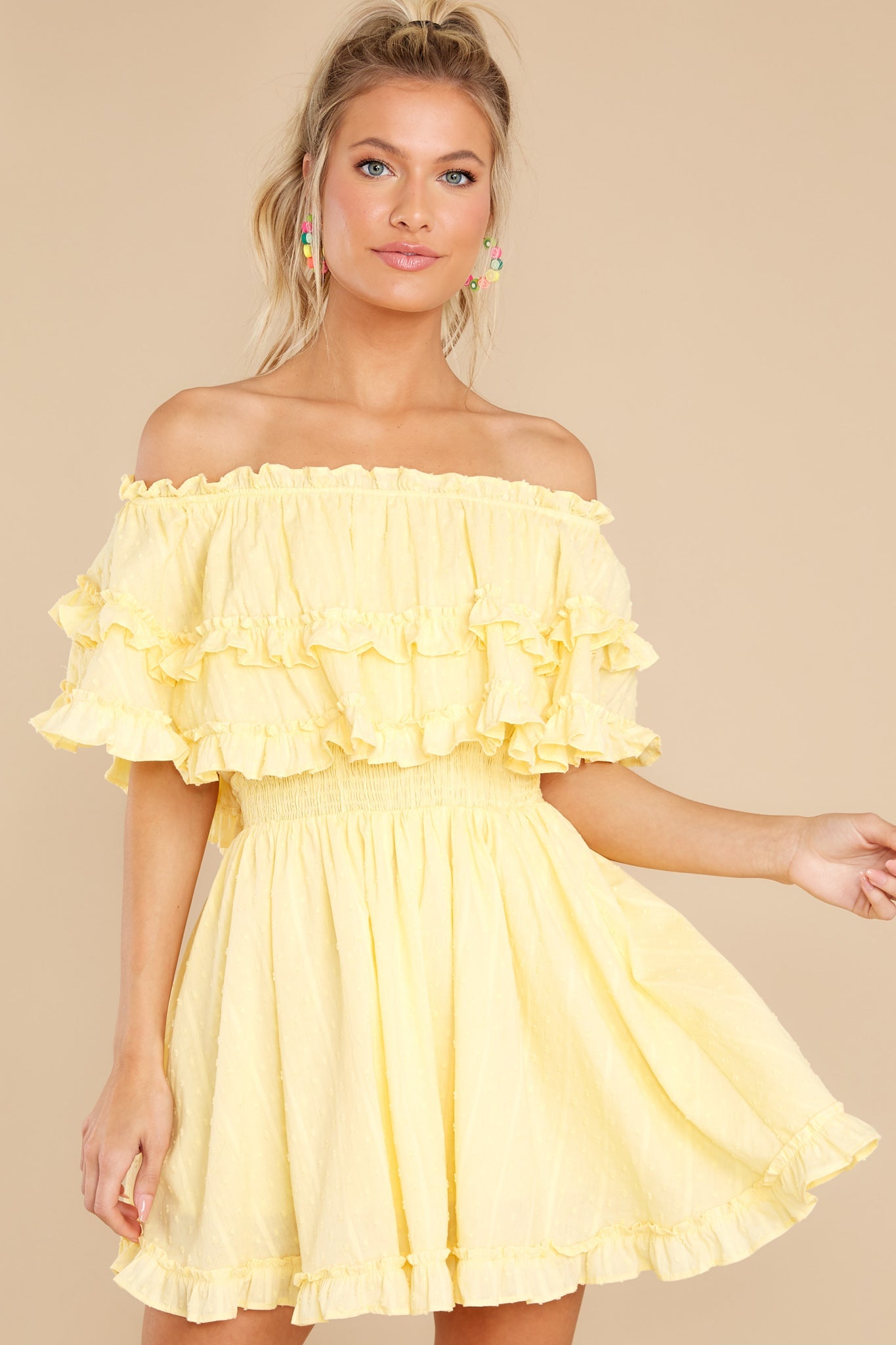 Undeniable Feelings Yellow Dress