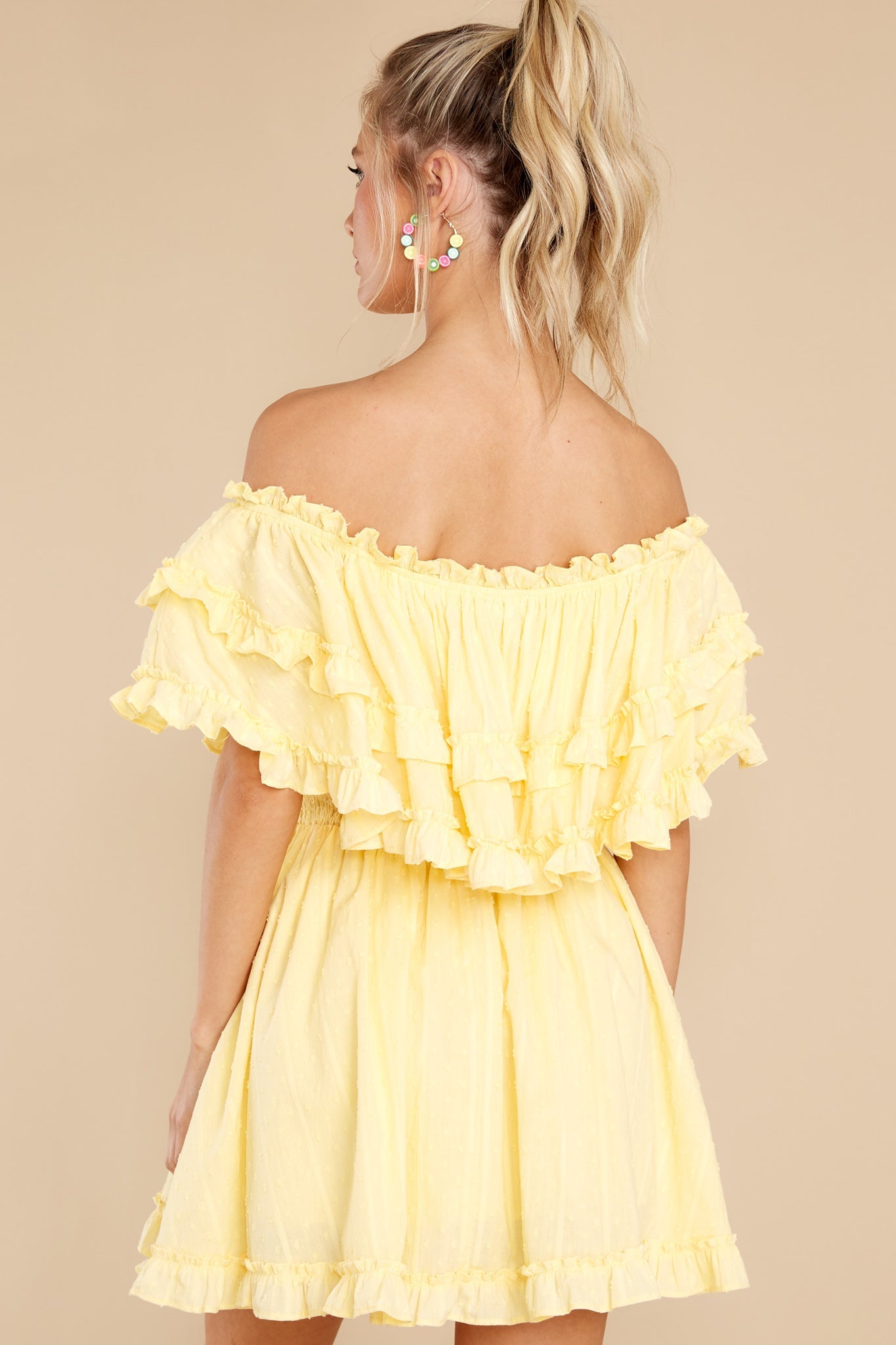 Undeniable Feelings Yellow Dress