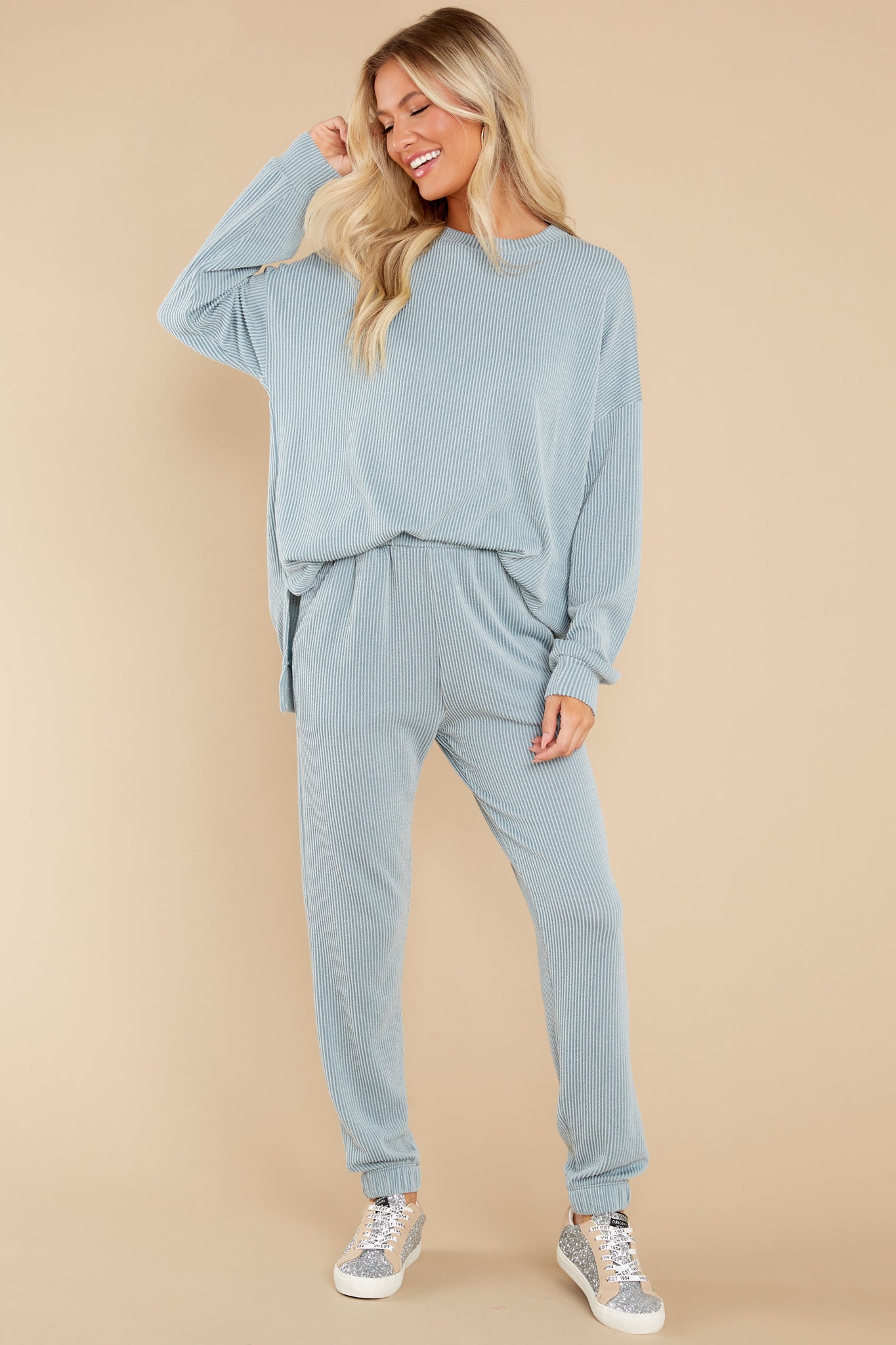 Keep The Motivation Light Mint Joggers