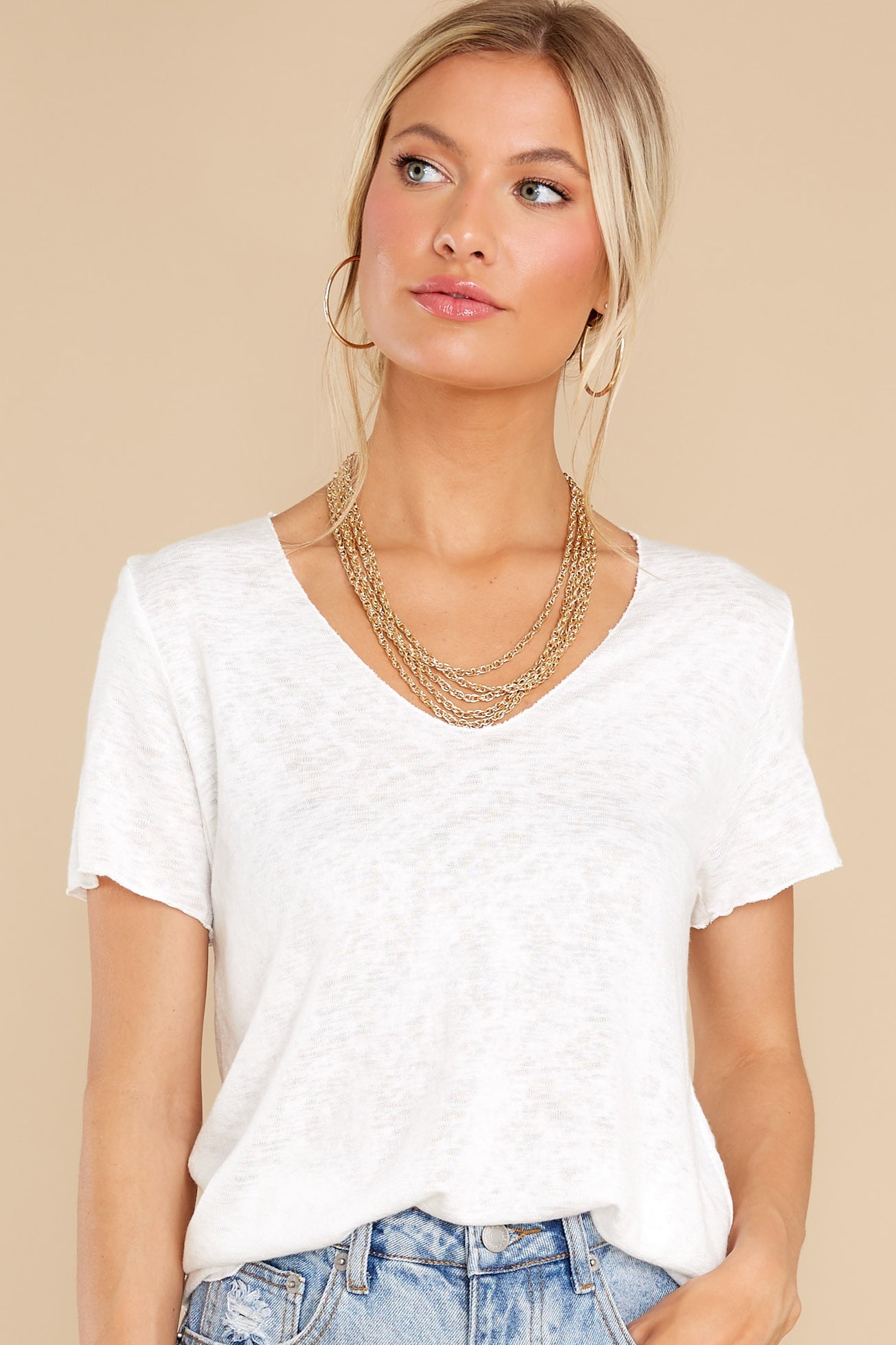 It's All About Simplicity White Top