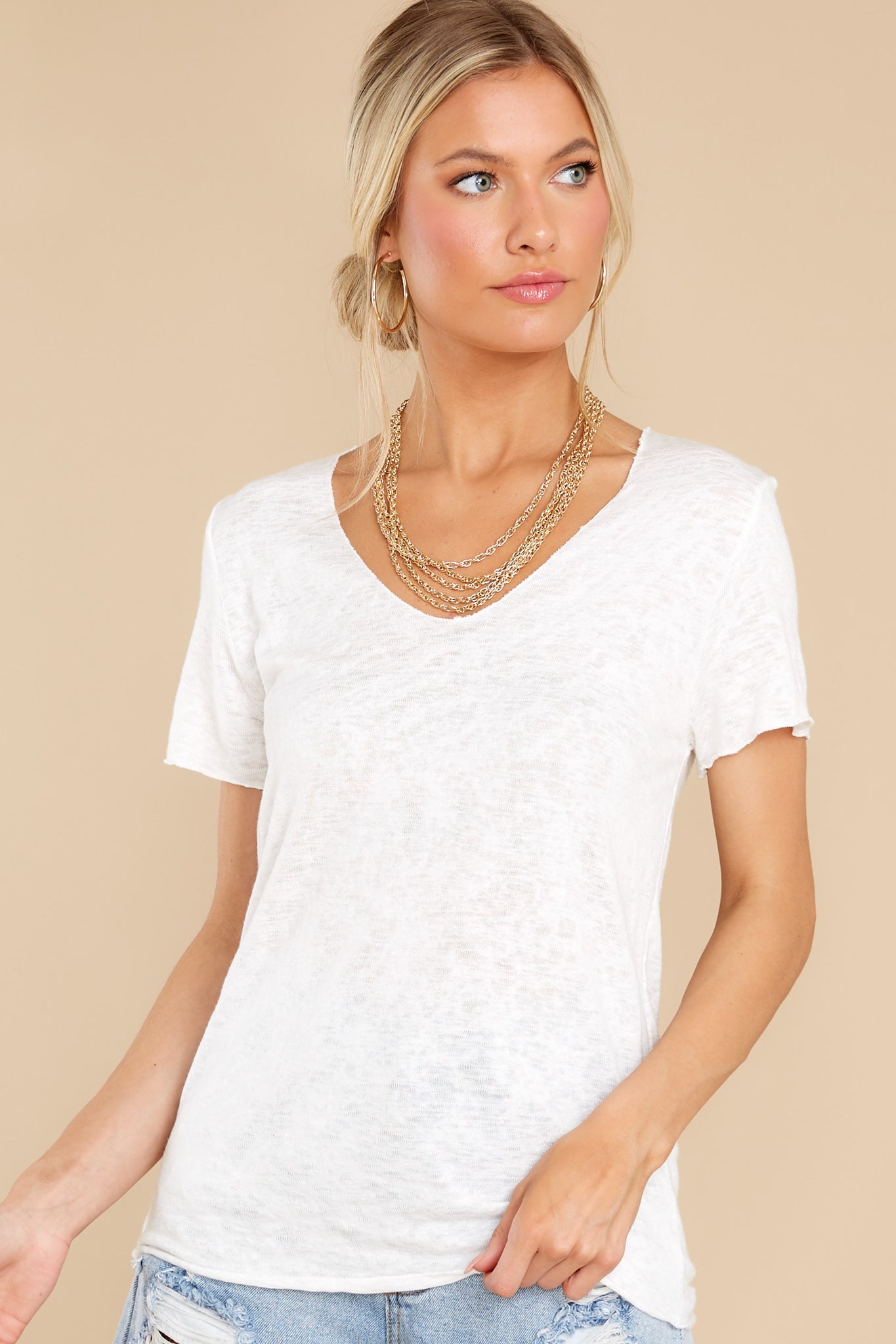 It's All About Simplicity White Top
