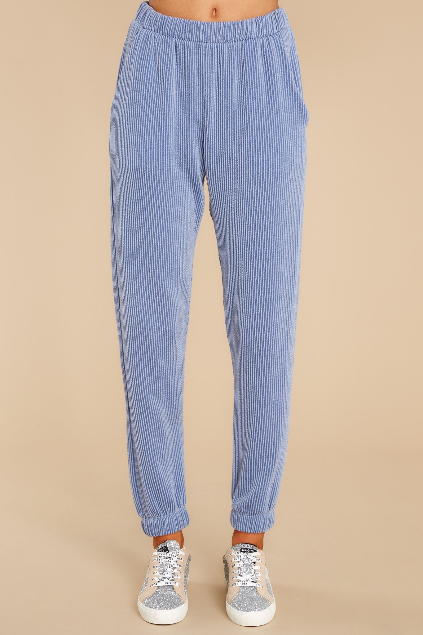 Keep The Motivation Light Indigo Joggers