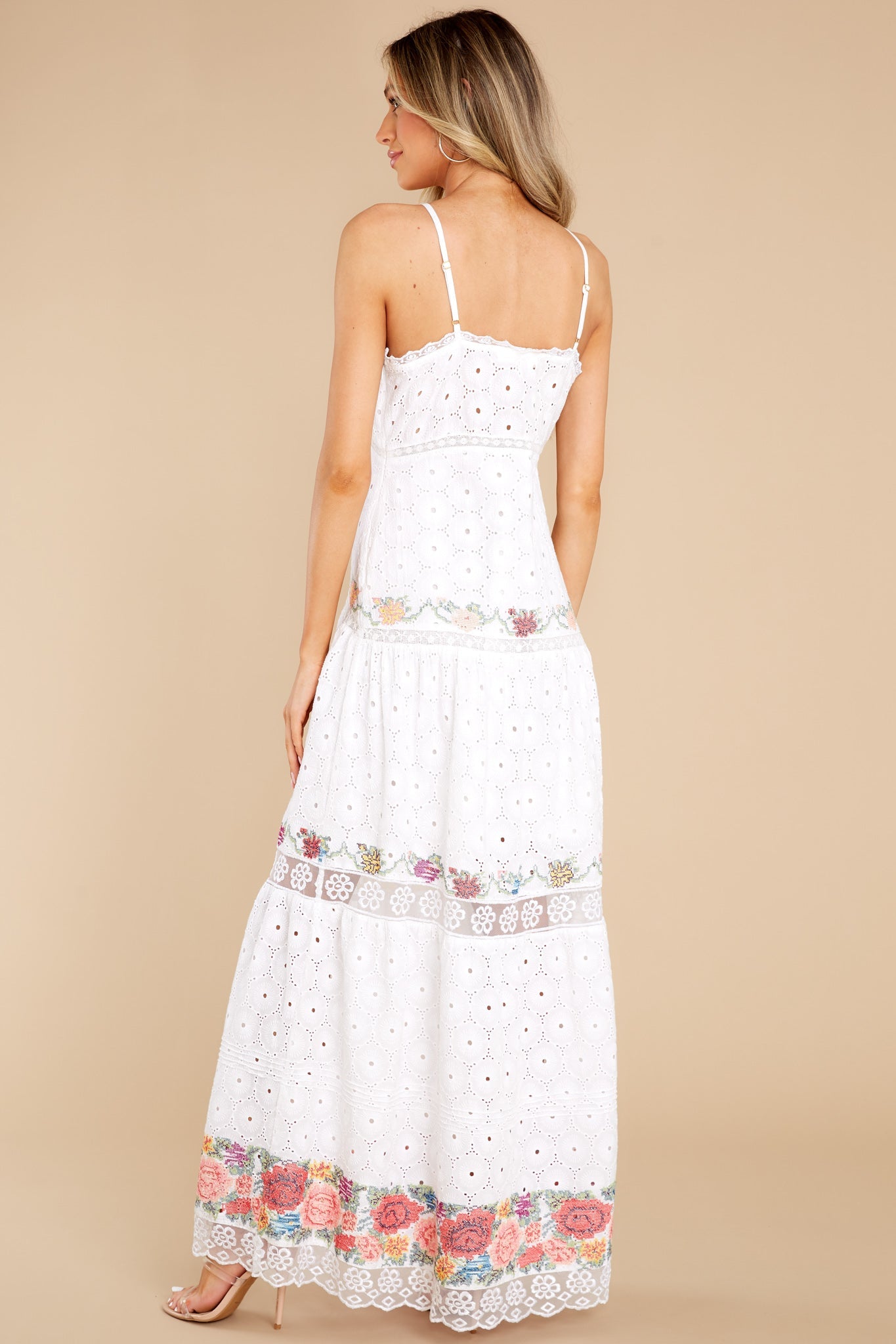 Umi True White Maxi Dress