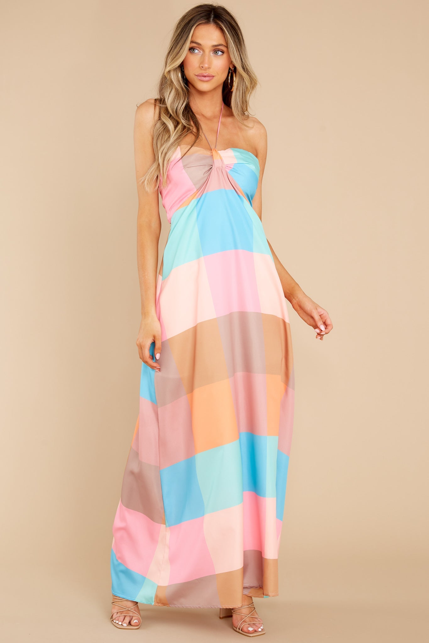 Sweet Surprise Multi Maxi Dress