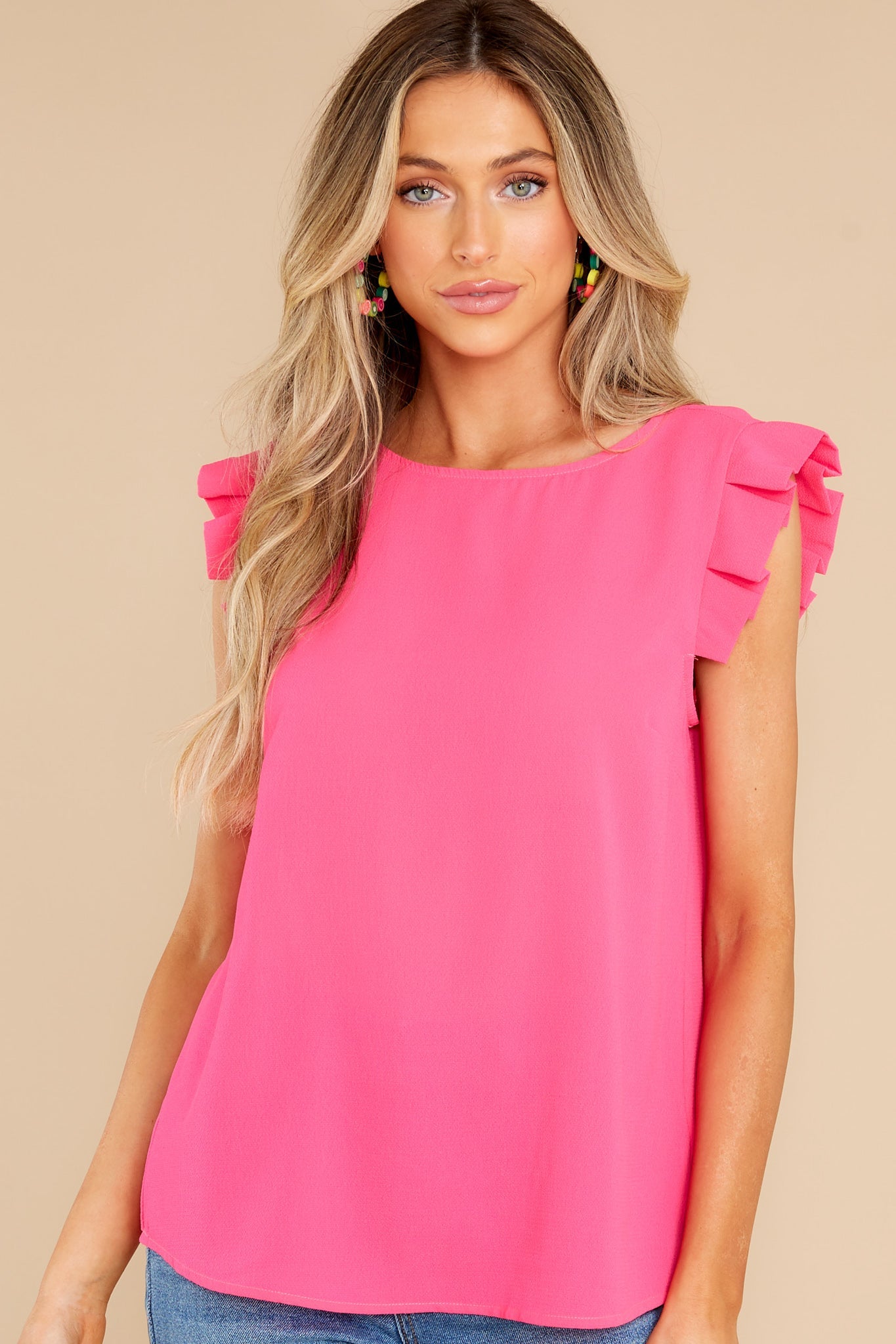 Bold Imagination Hot Pink Top