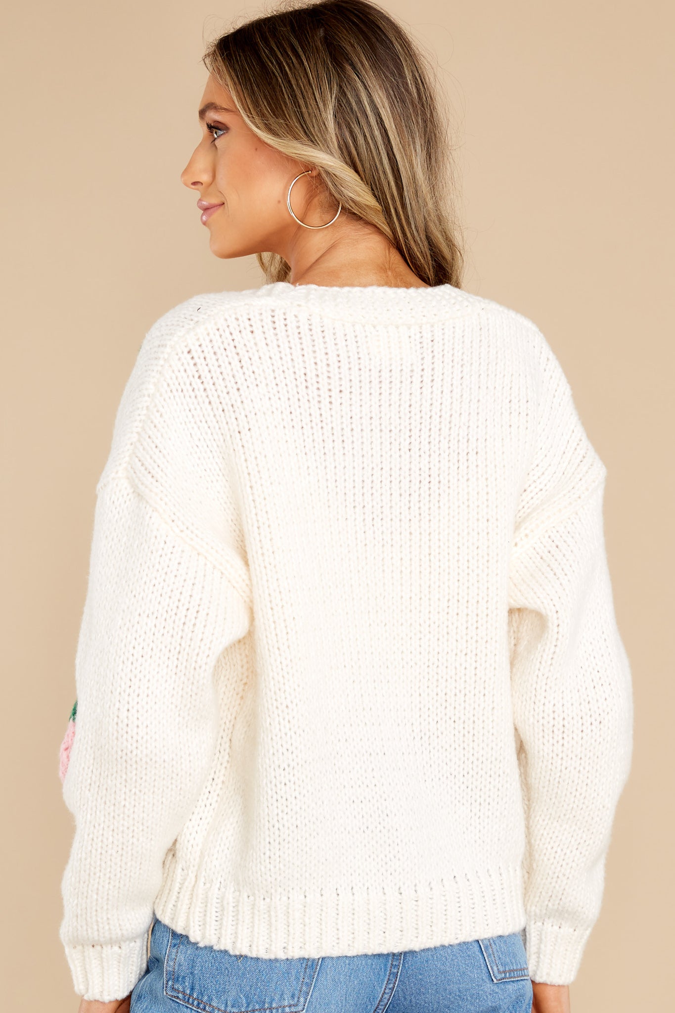 The Sweetest Reason Ivory Cardigan