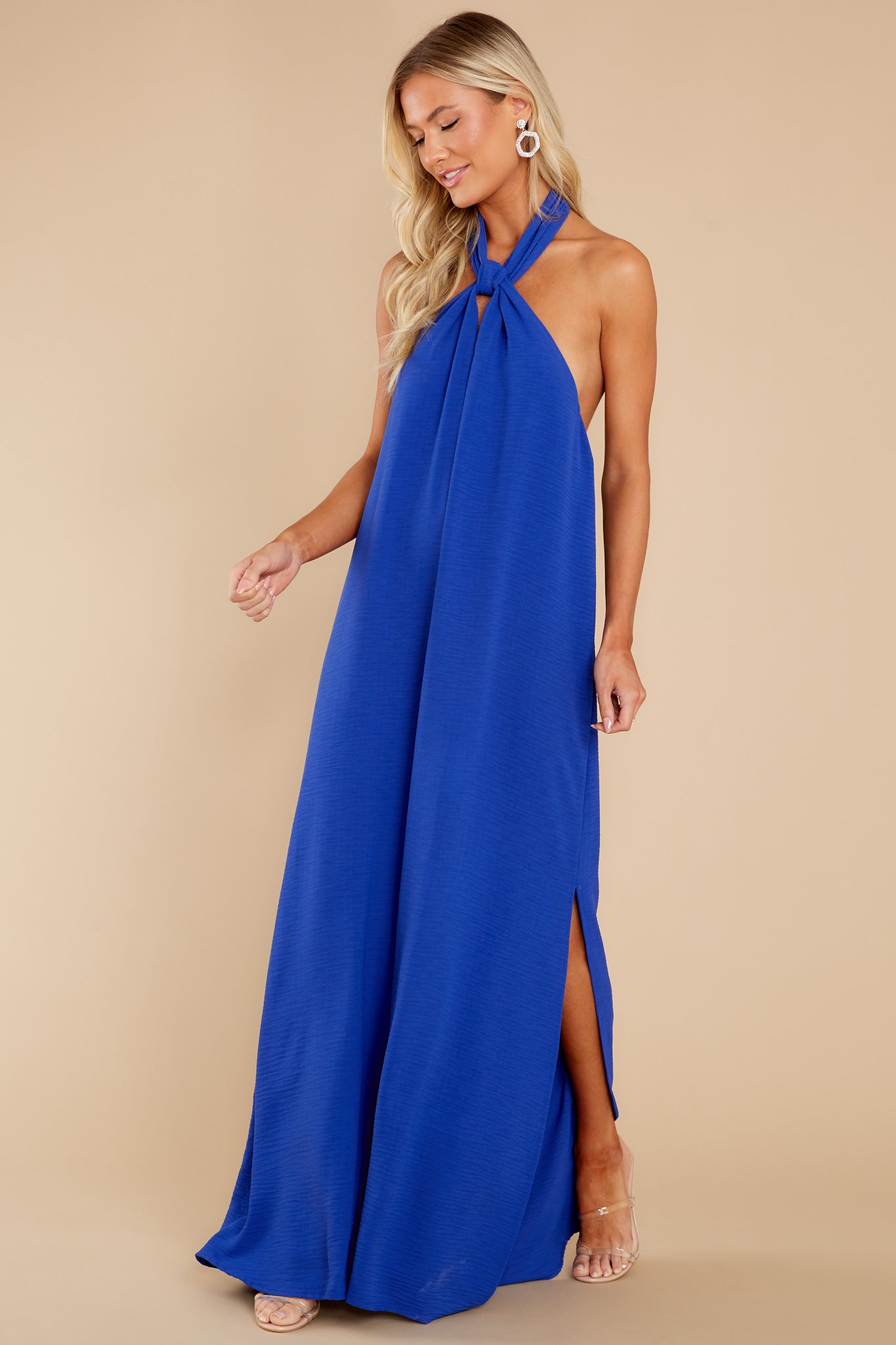 The Way I Feel Royal Blue Maxi Dress