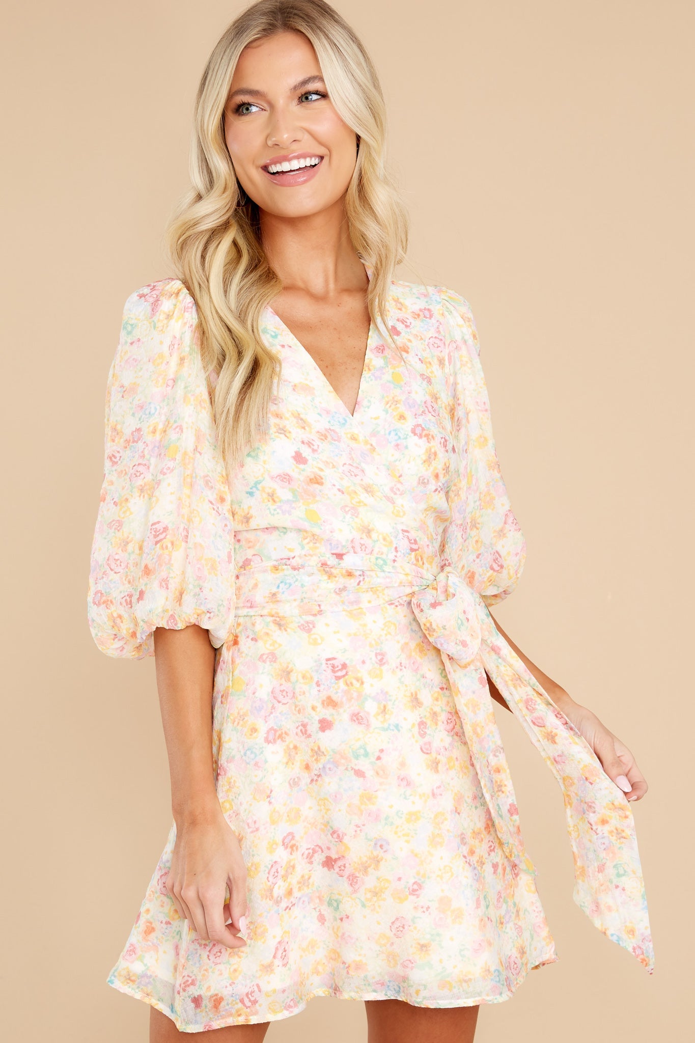Elvire Bloom Mini Dress
