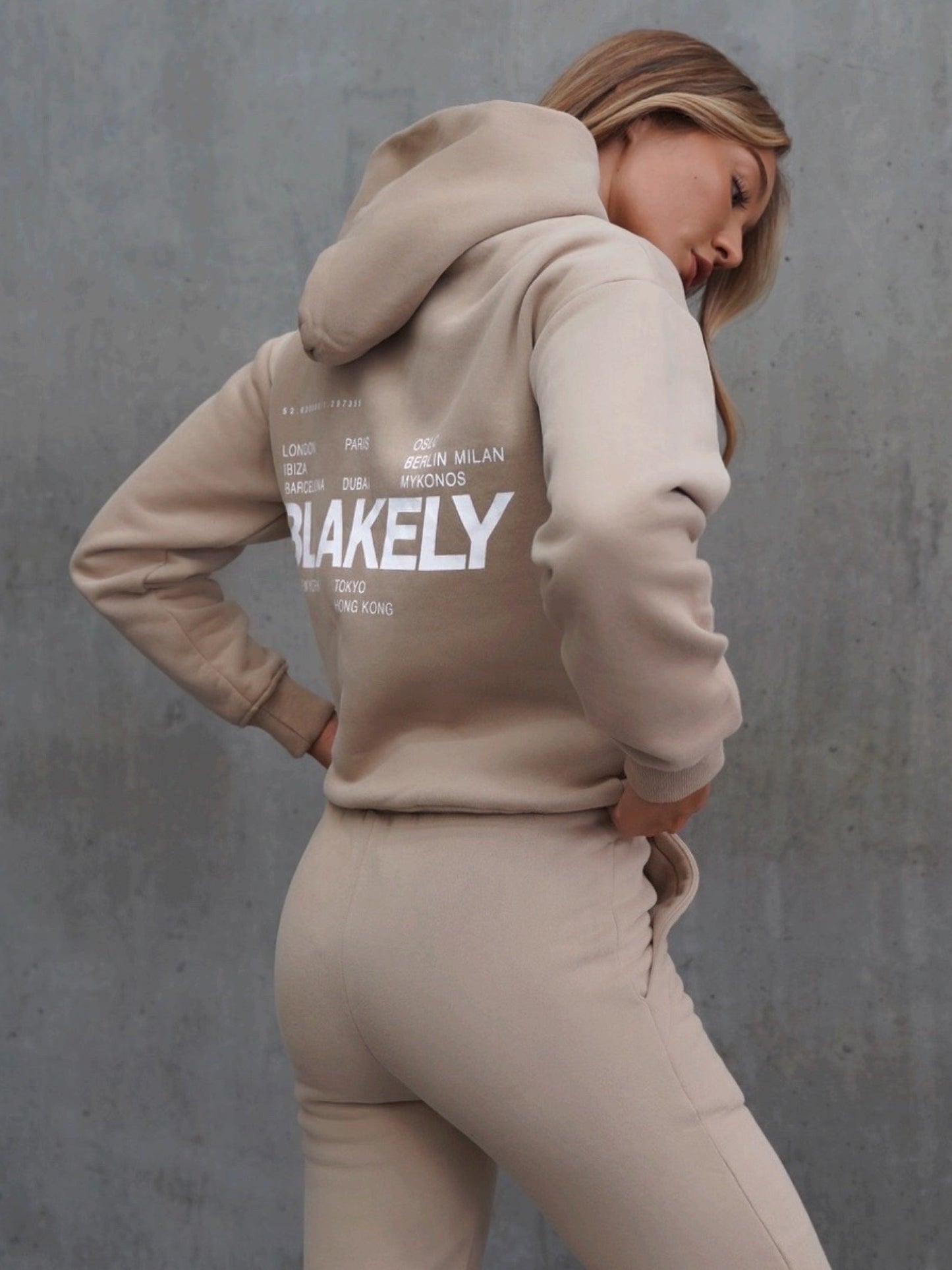 United Womens Hoodie - Tan