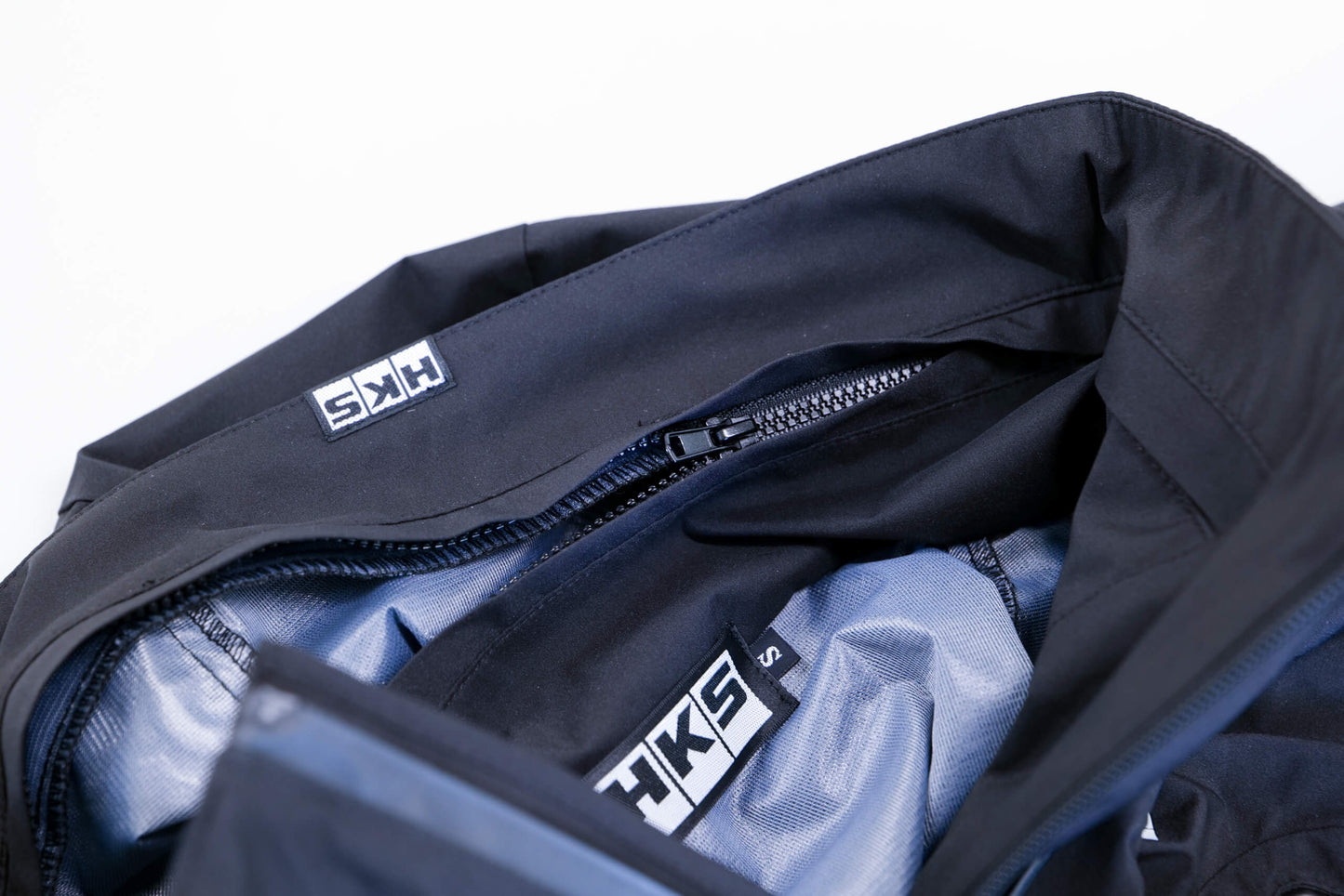 HKS MOTORSPORT WATERPROOF JACKET with size variants