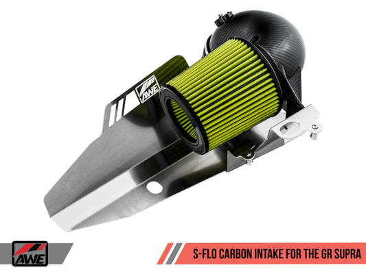 AWE Tuning 2020+ Toyota GR Supra (A90) S-FLO Carbon Intake (awe2660-15021)