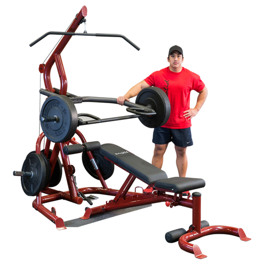 Body-Solid Corner Leverage Gym Package GLGS100P4