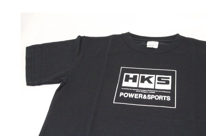 HKS T-SHIRT POWERSPORTS BLACK LL (hks51007-AK208)