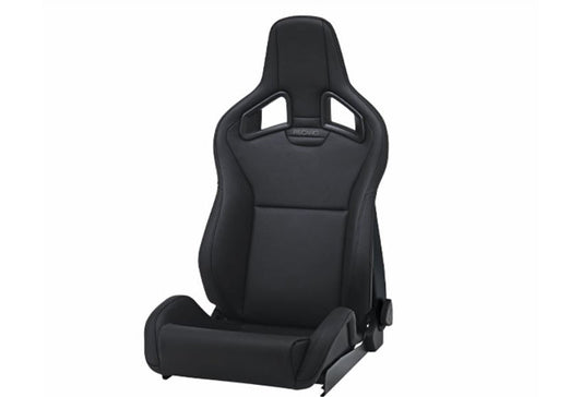 Recaro Sportster CS Driver Seat | Black Vinyl/Black Vinyl (rec410.00.1132)