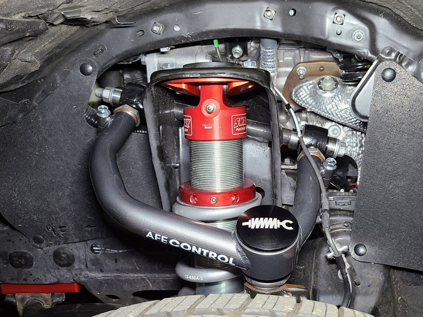 aFe Control 05-21 Toyota Tacoma Upper Control Arms - Gunmetal Grey (afe460-72T001-G)