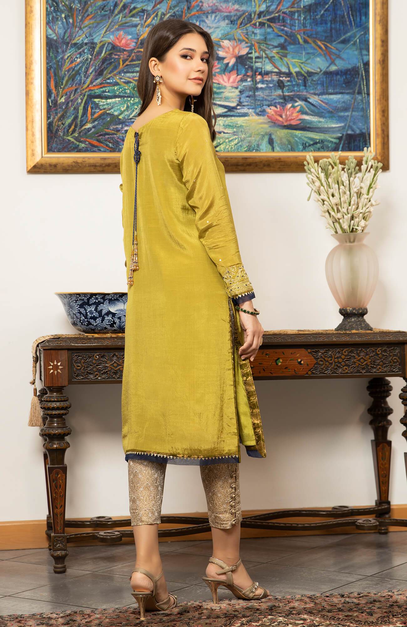 Sabz Roshan Dupata (Custom)
