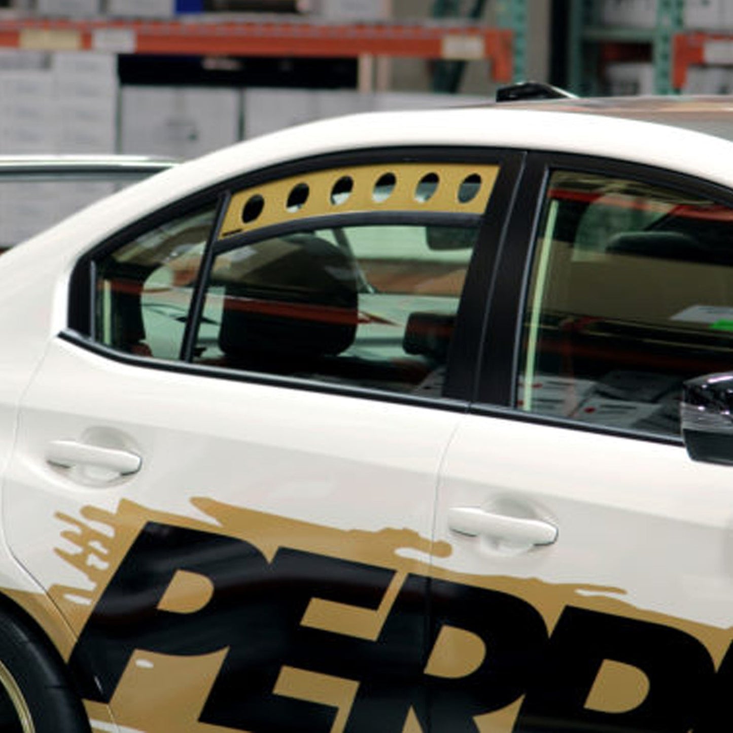 Perrin 2015+ Subaru WRX/STI Gold Rear Window Vent (perPSP-BDY-503GD)