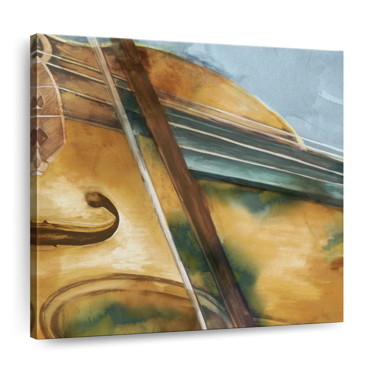 Musical Violin Wall Art
