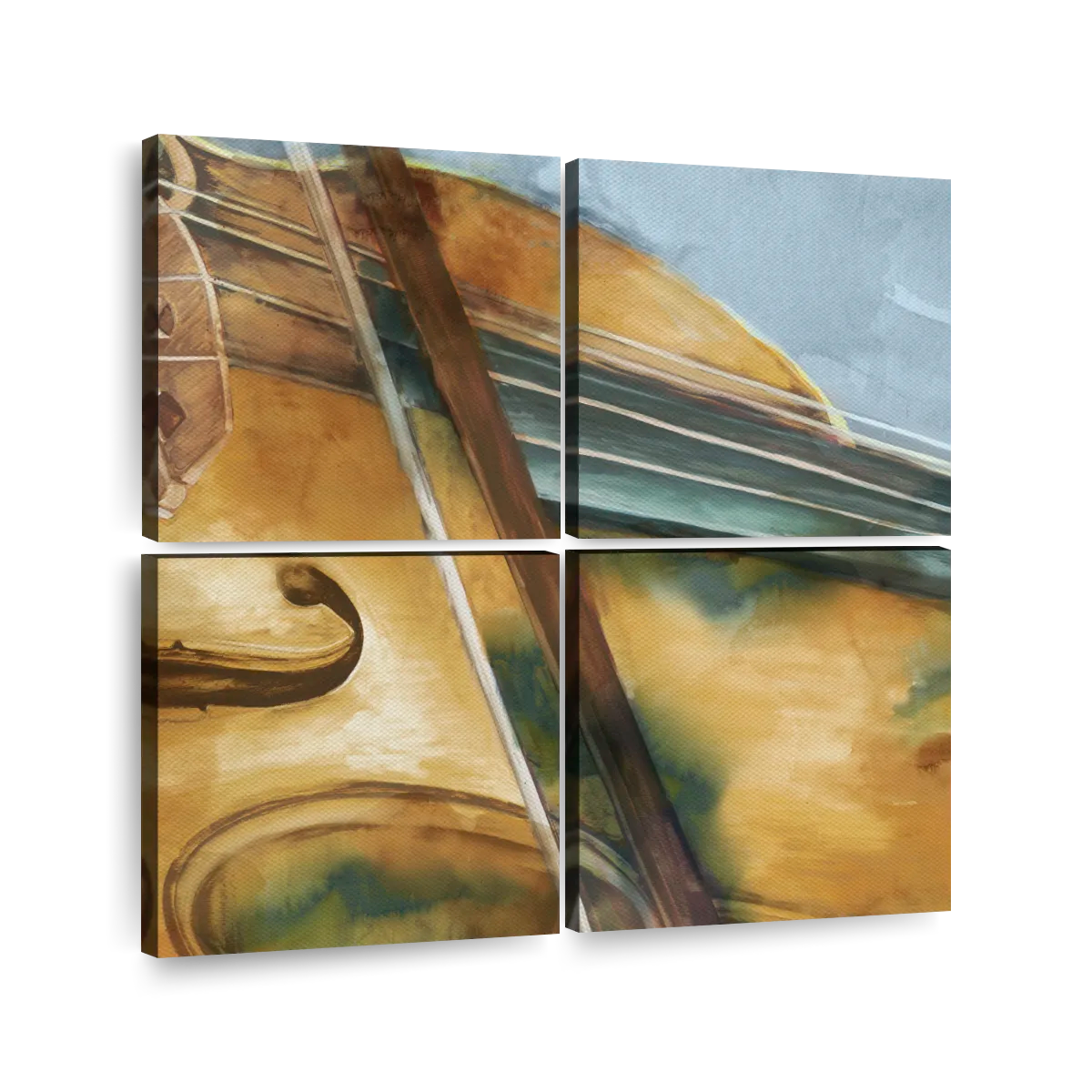 Musical Violin Wall Art
