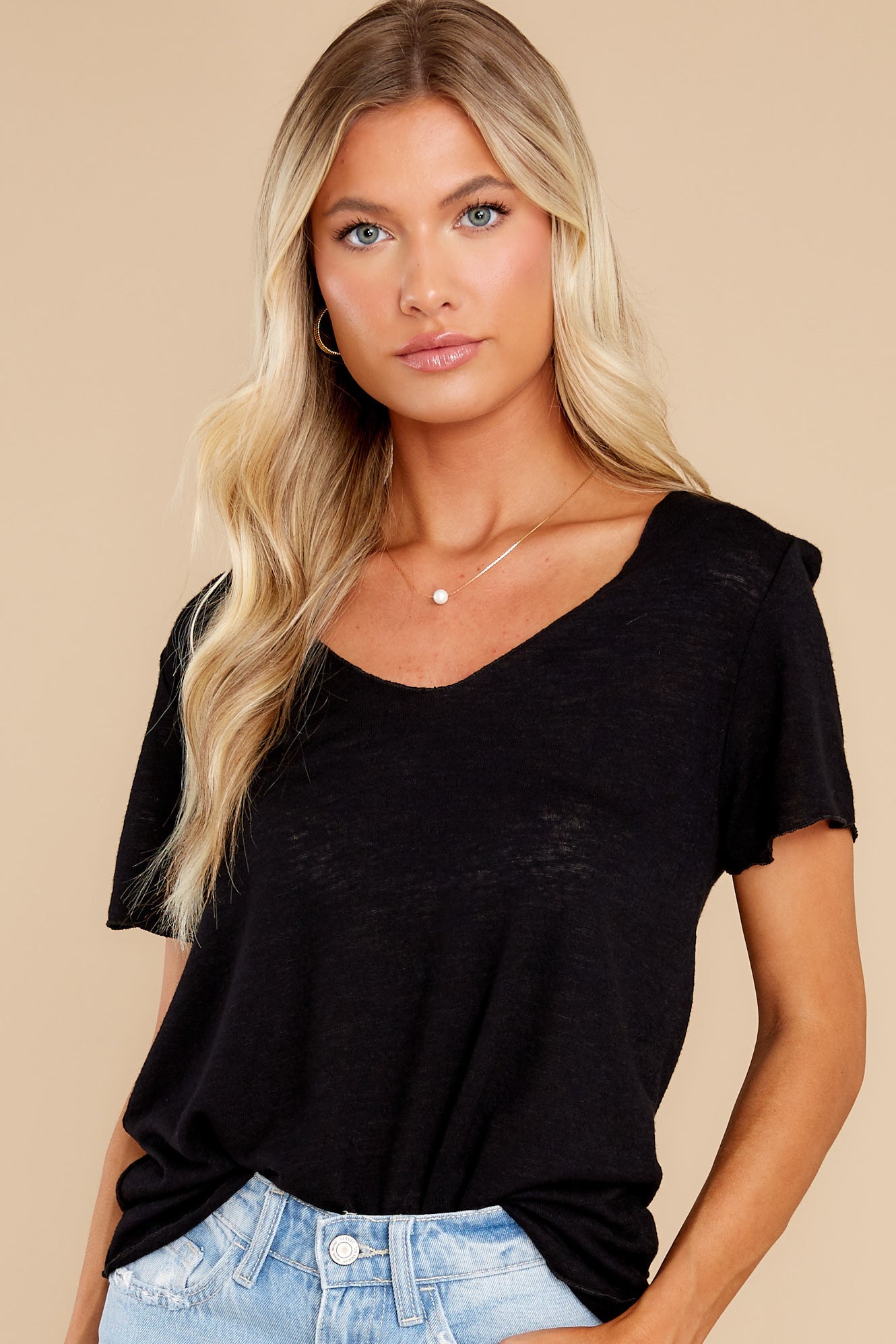 It's All About Simplicity Black Top