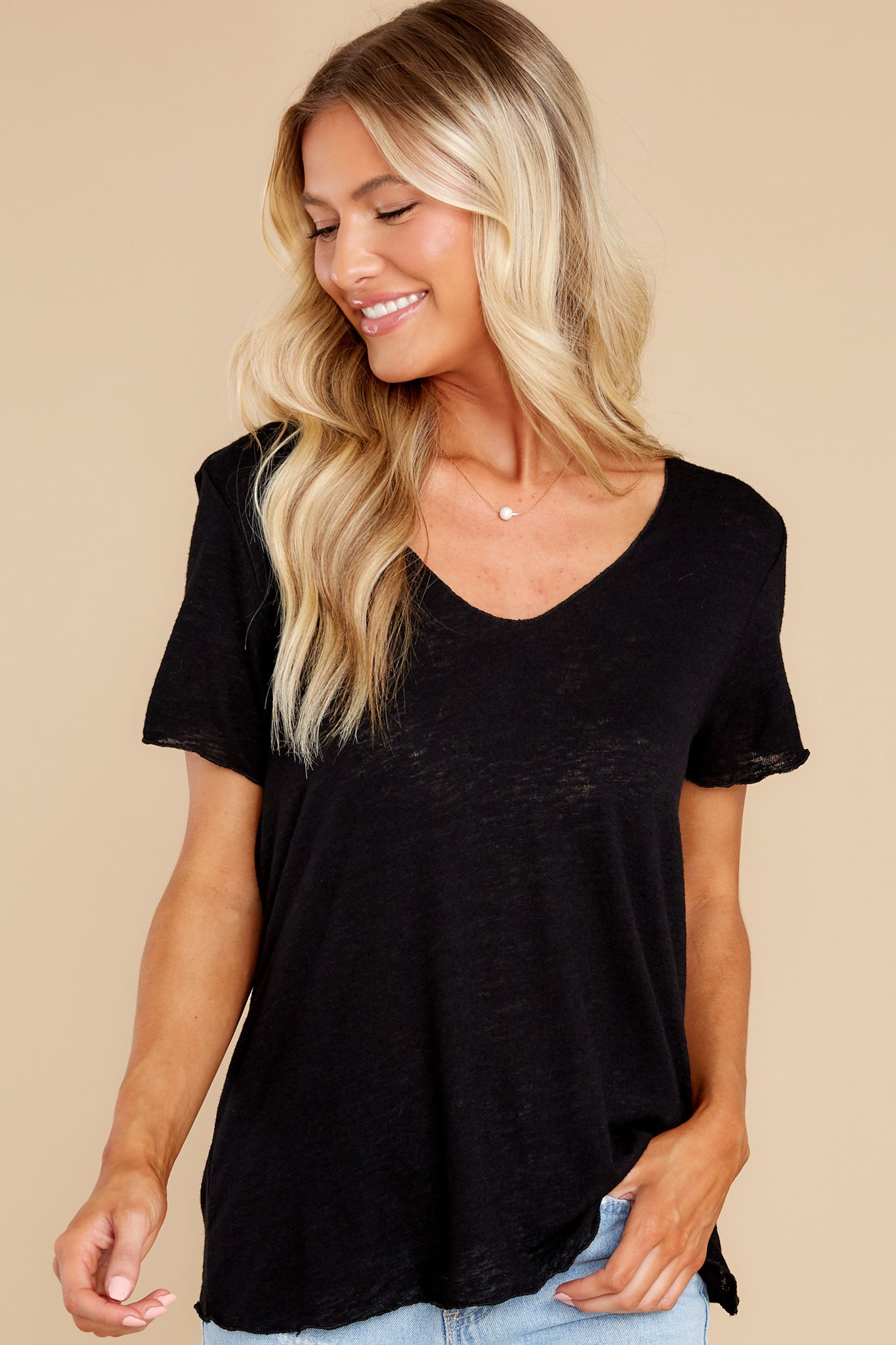 It's All About Simplicity Black Top