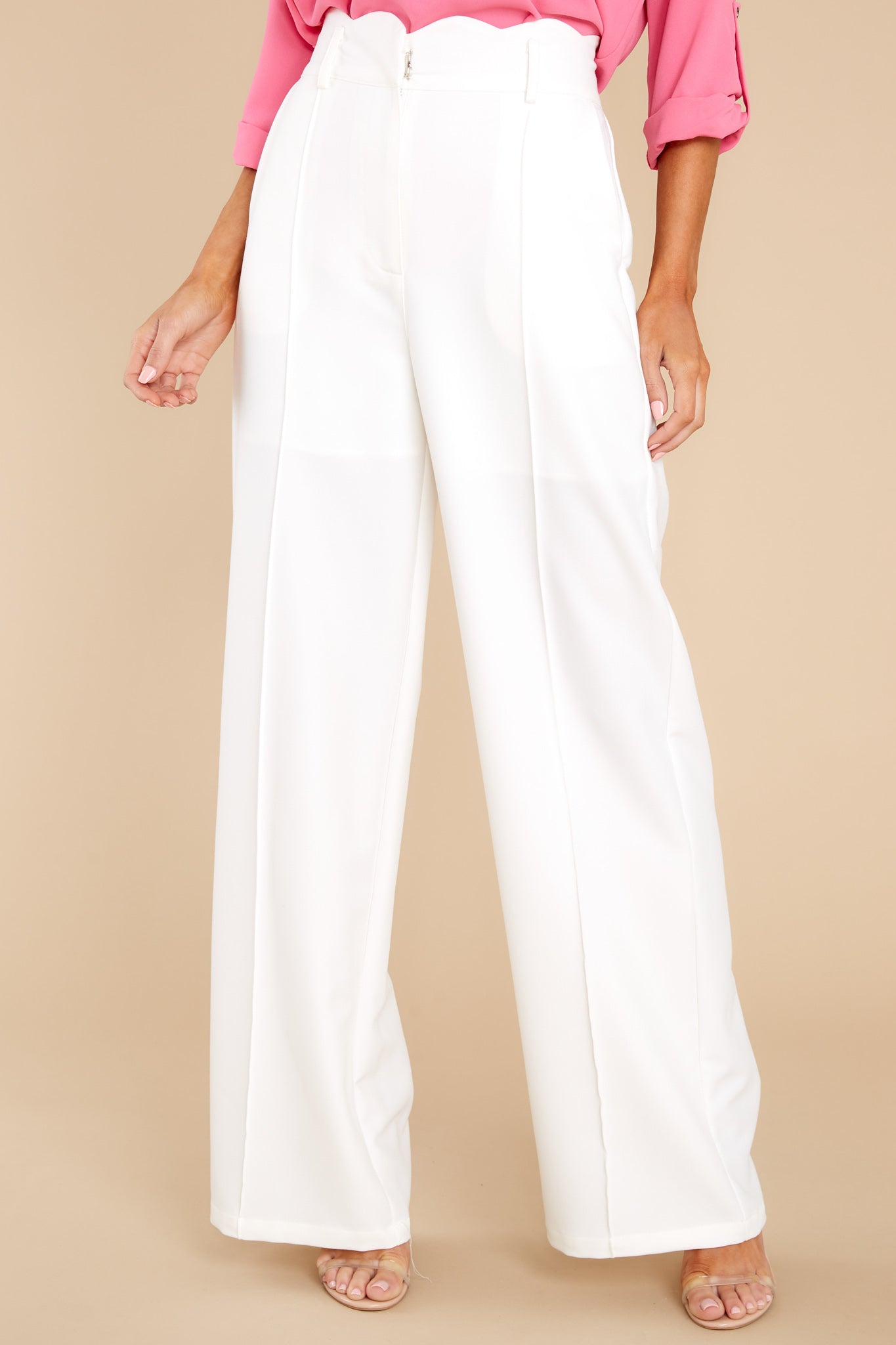 Sophisticated Class Ivory Pants