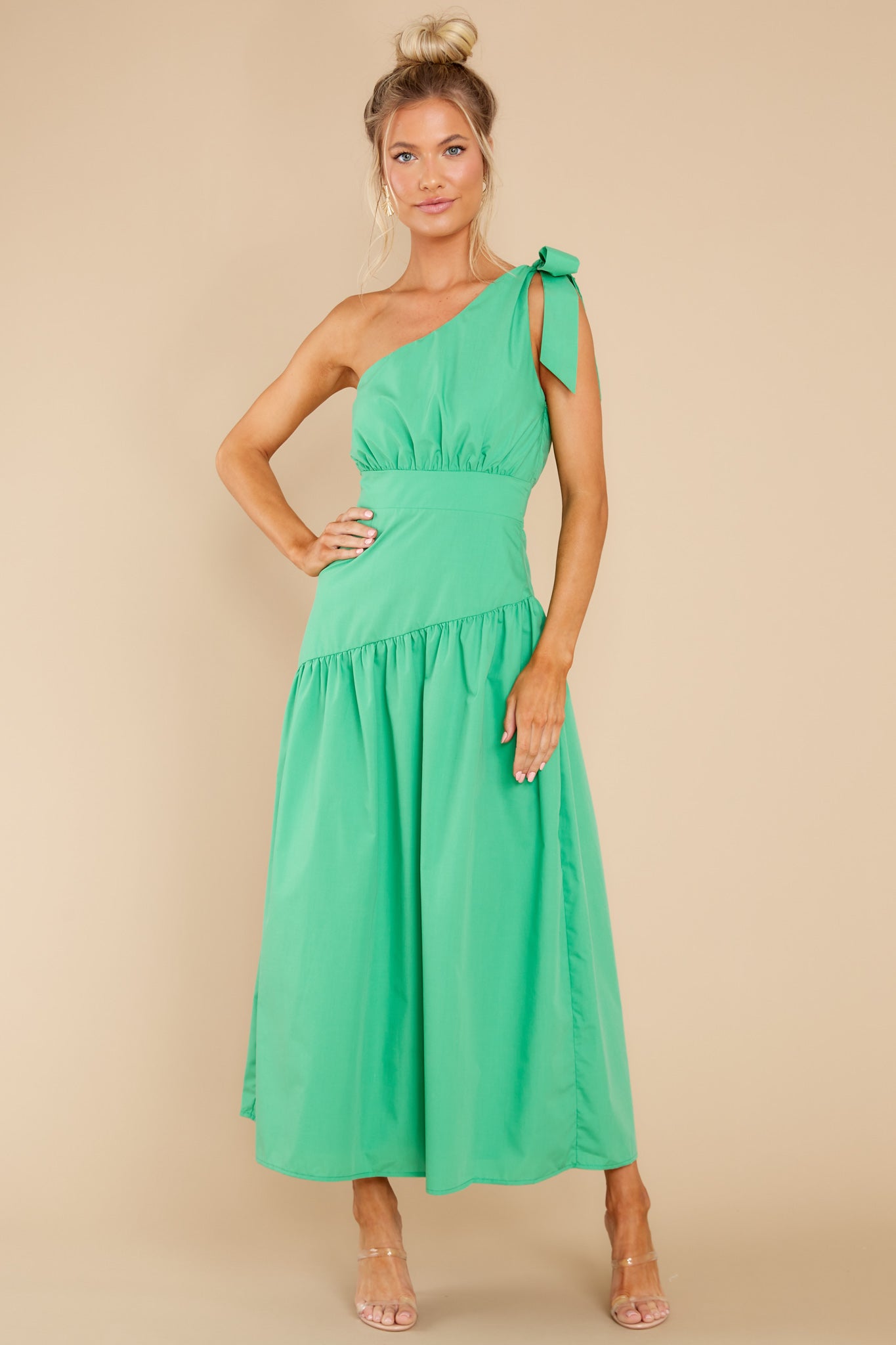 Like No Other Green Maxi Dress