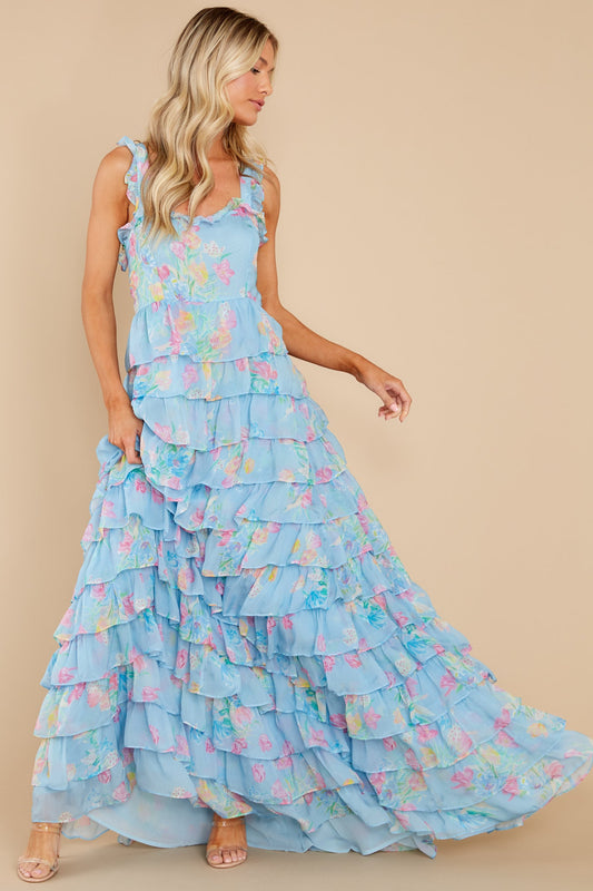 Idra Sky Lullaby Maxi Dress