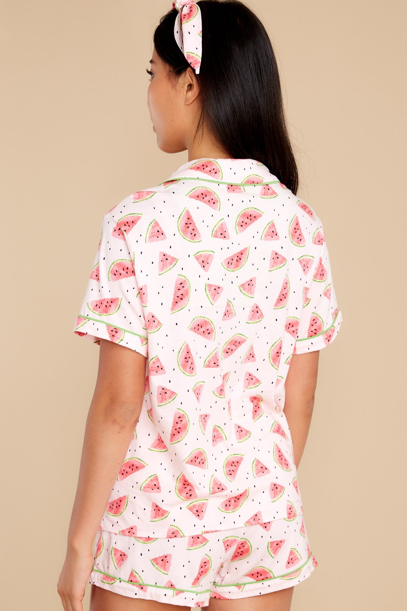 Playful Prints Blush Pajama Set