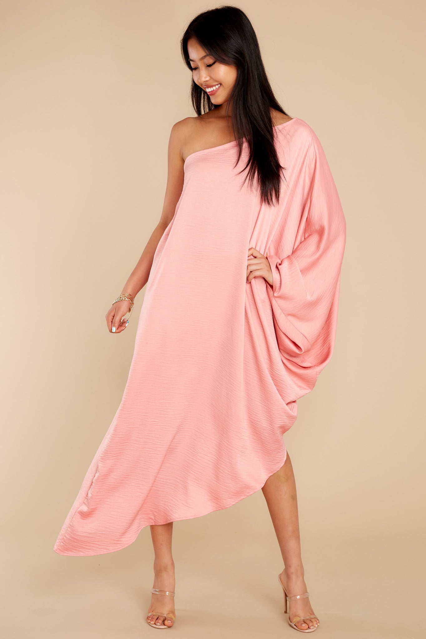 Like Royalty Pink Maxi Dress