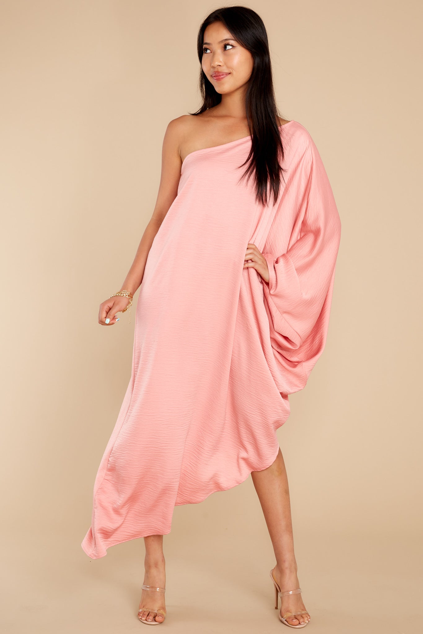 Like Royalty Pink Maxi Dress