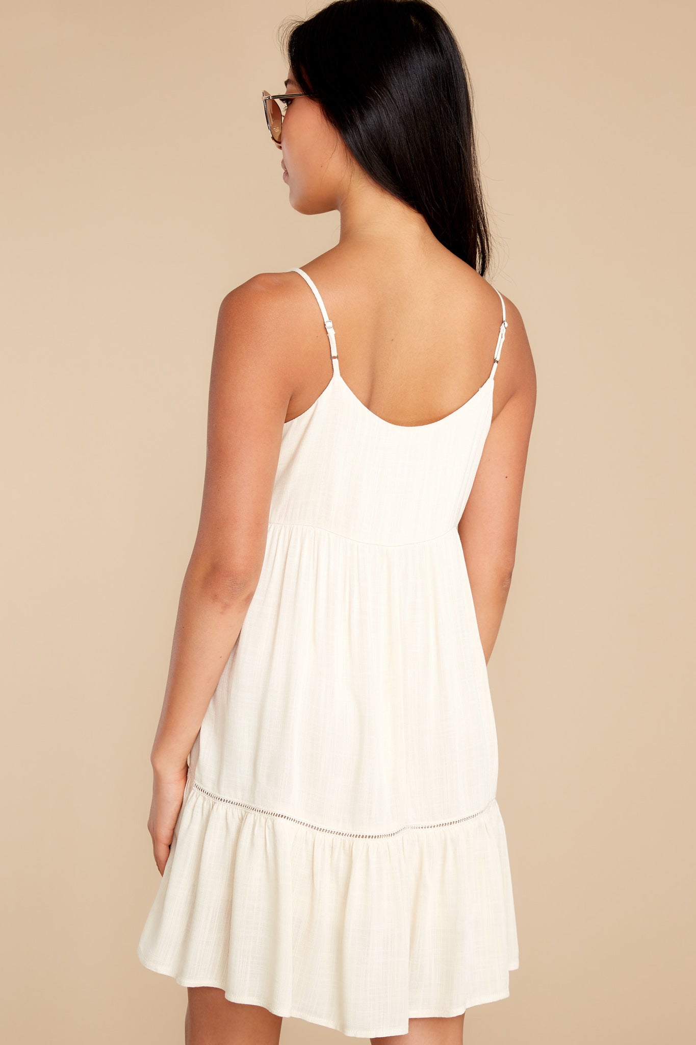 Sweet Emotions Ivory Dress