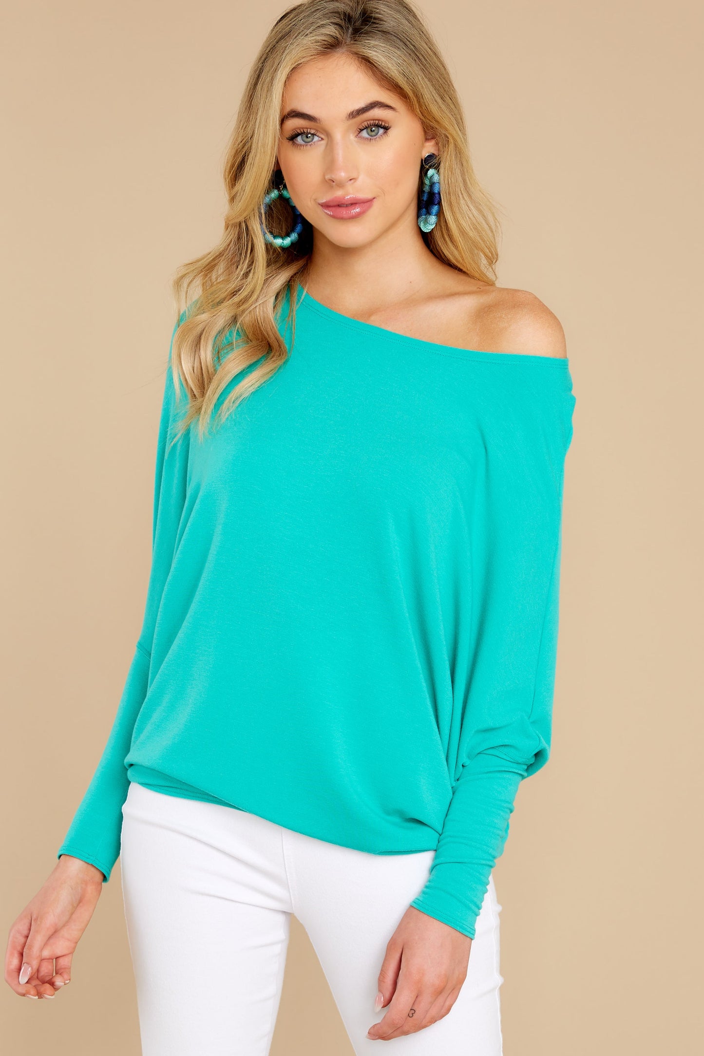 Take The Long Road Arcadia Green Top