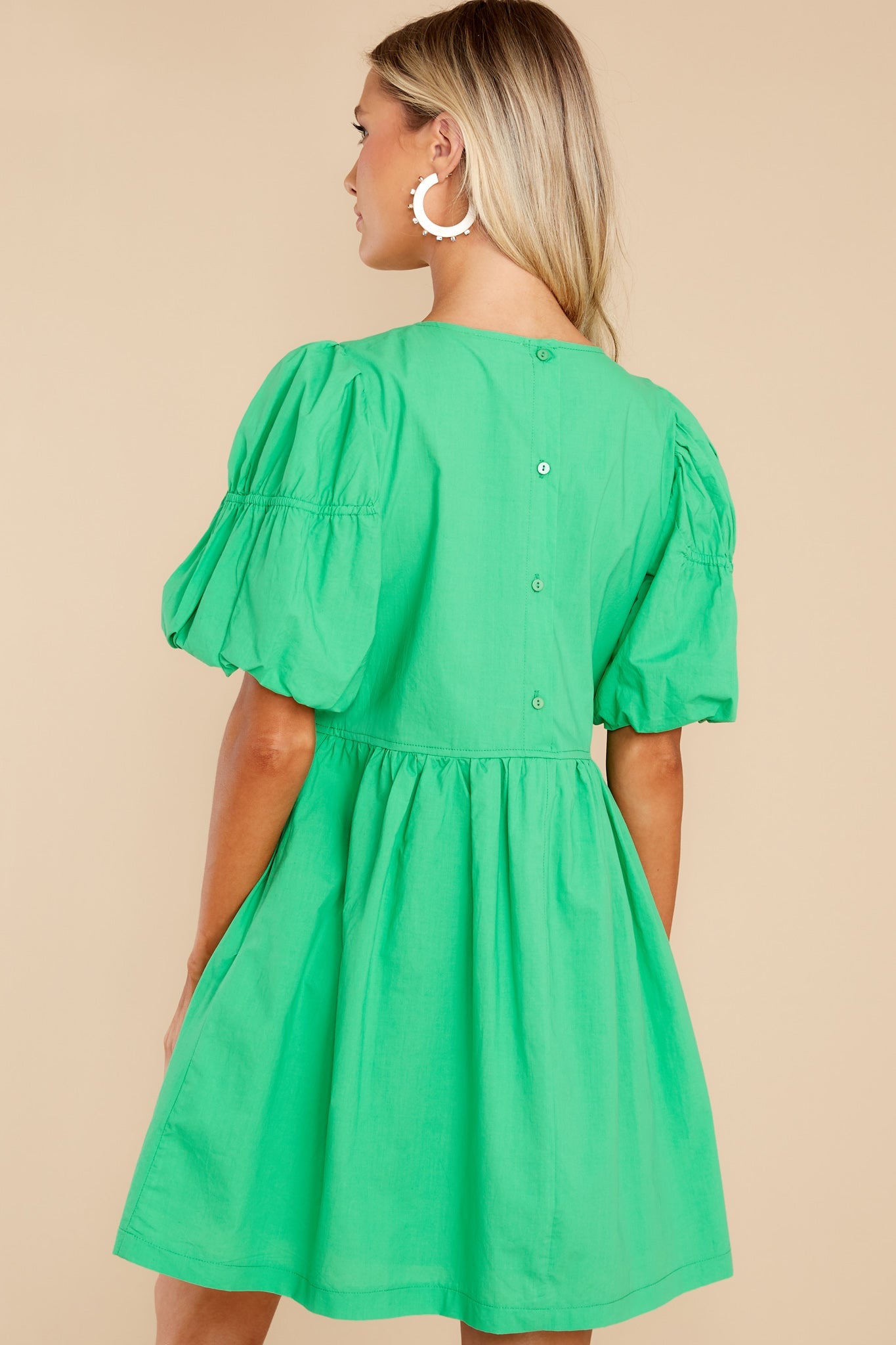 Totally Brilliant Kelly Green Dress