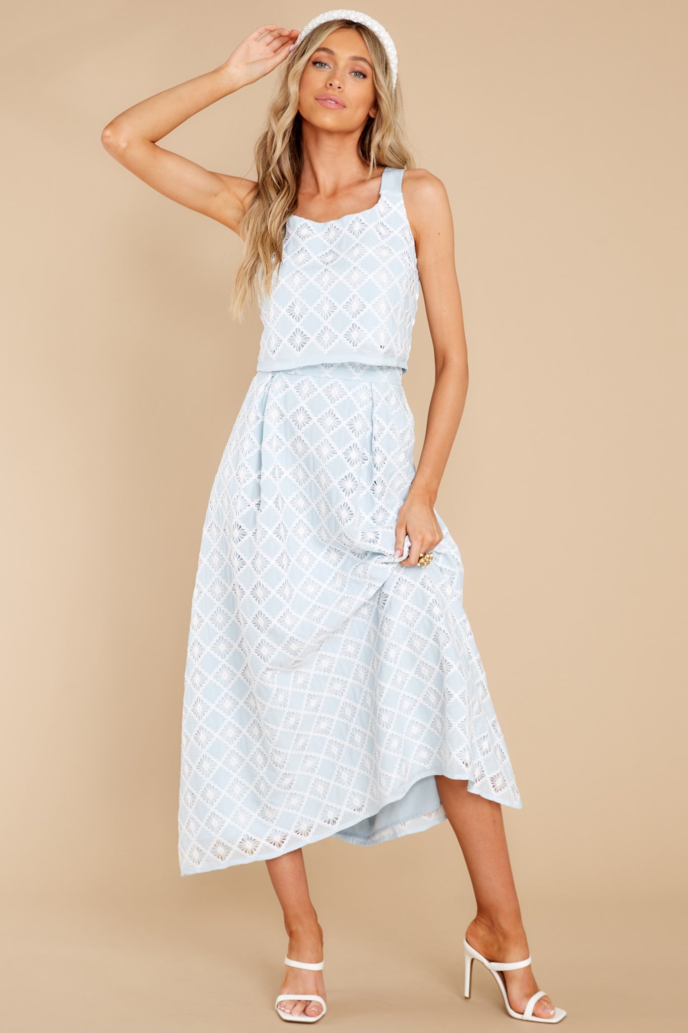 Heart Like Mine Powder Blue Two Piece Set